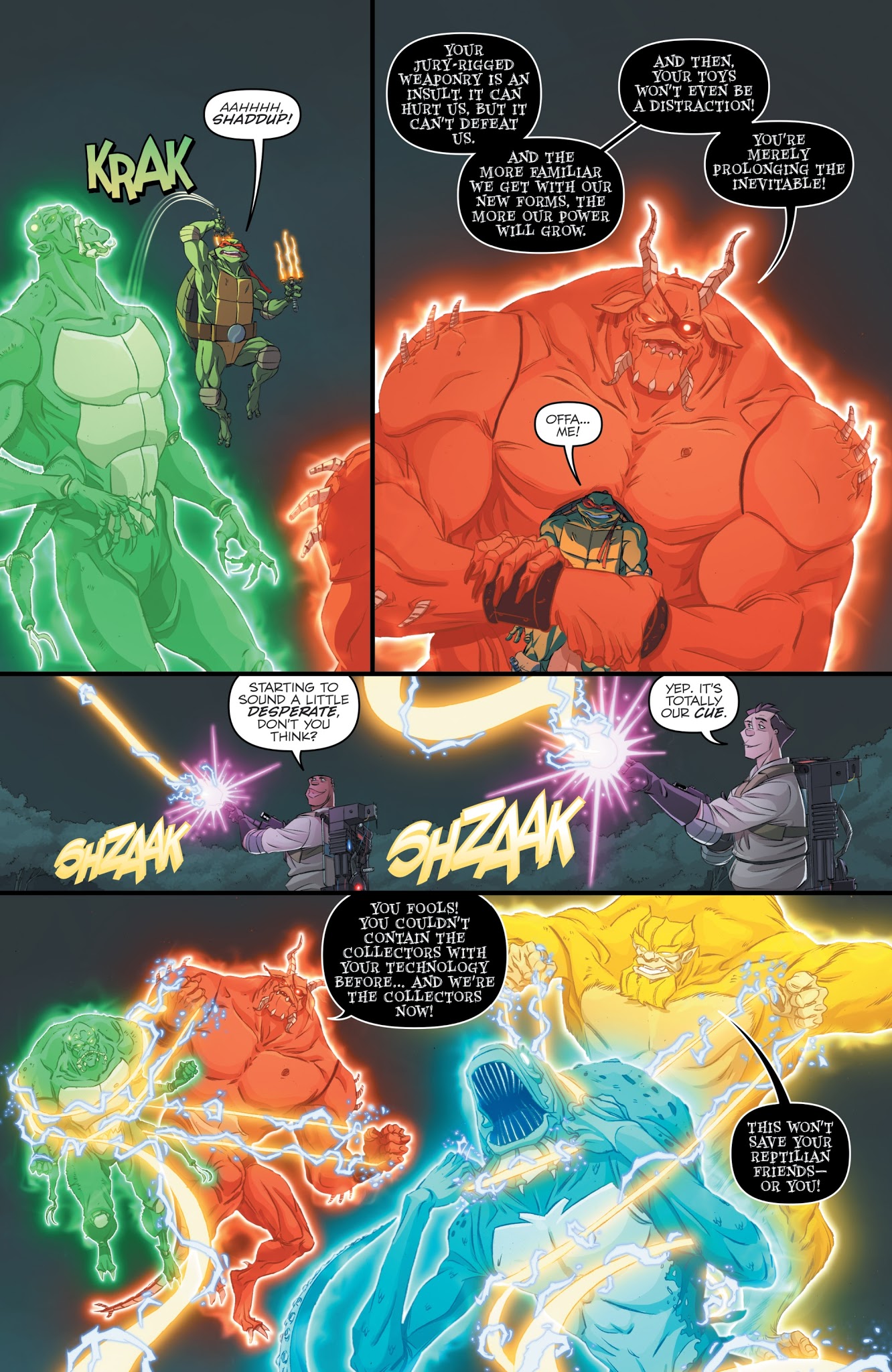 Read online Teenage Mutant Ninja Turtles/Ghostbusters 2 comic -  Issue #5 - 20