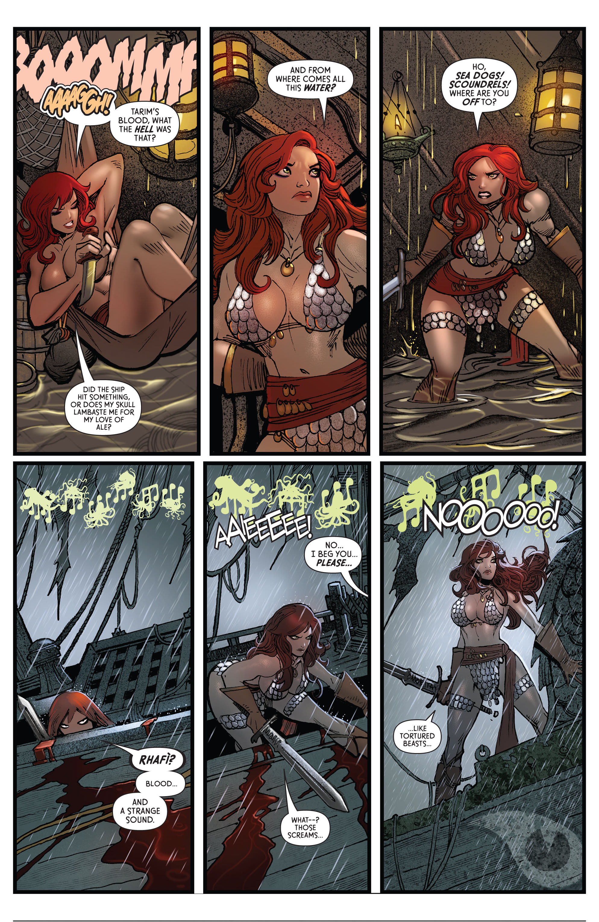 Read online The Invincible Red Sonja comic -  Issue #1 - 17