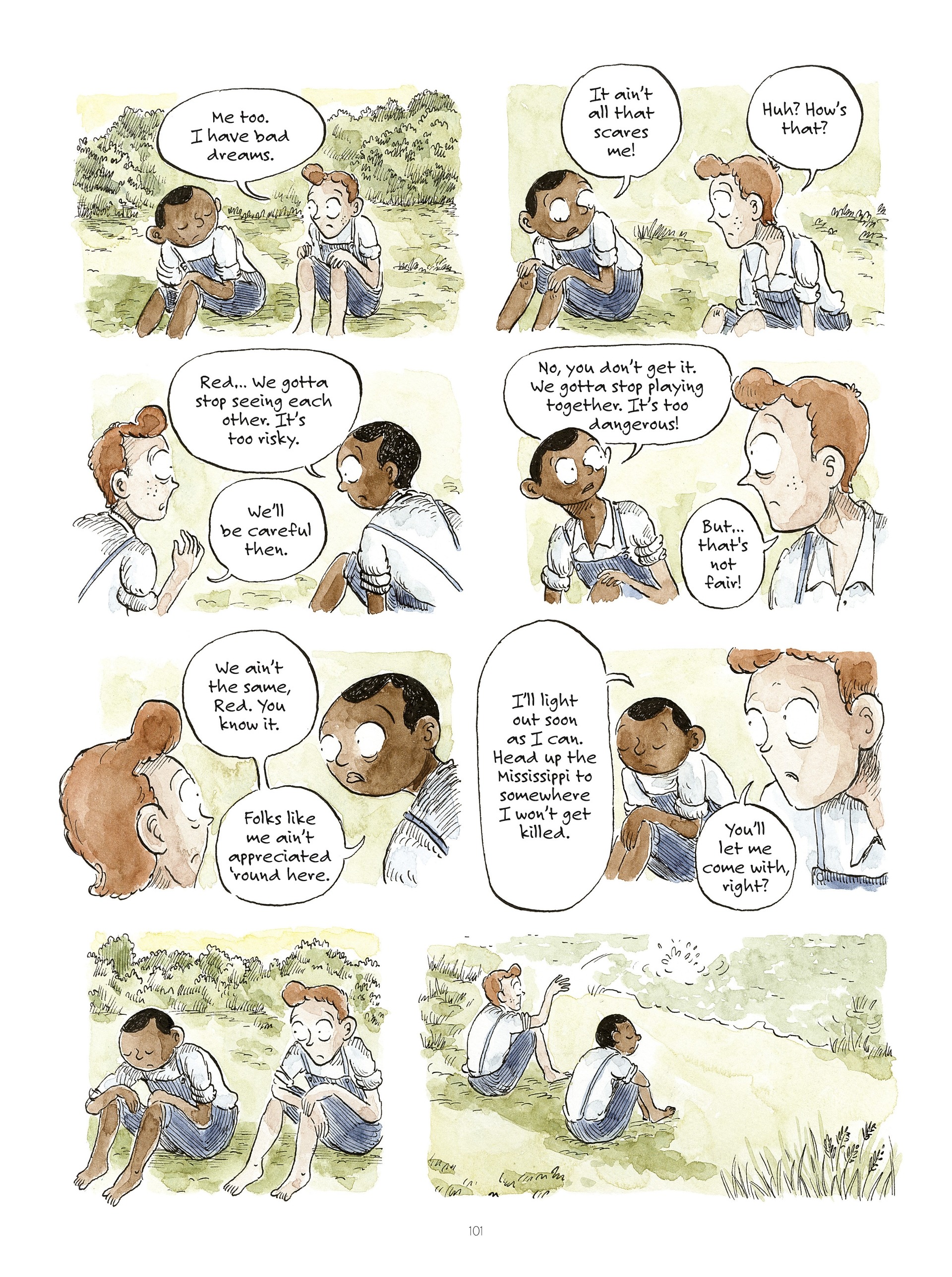 Read online Swamp: A Summer in the Bayou comic -  Issue # TPB (Part 2) - 3