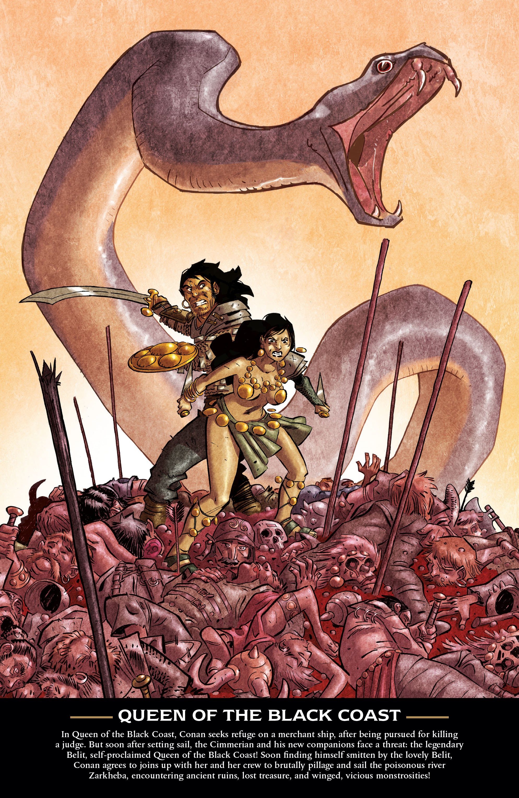 Read online The Cimmerian comic -  Issue # TPB 1 - 5