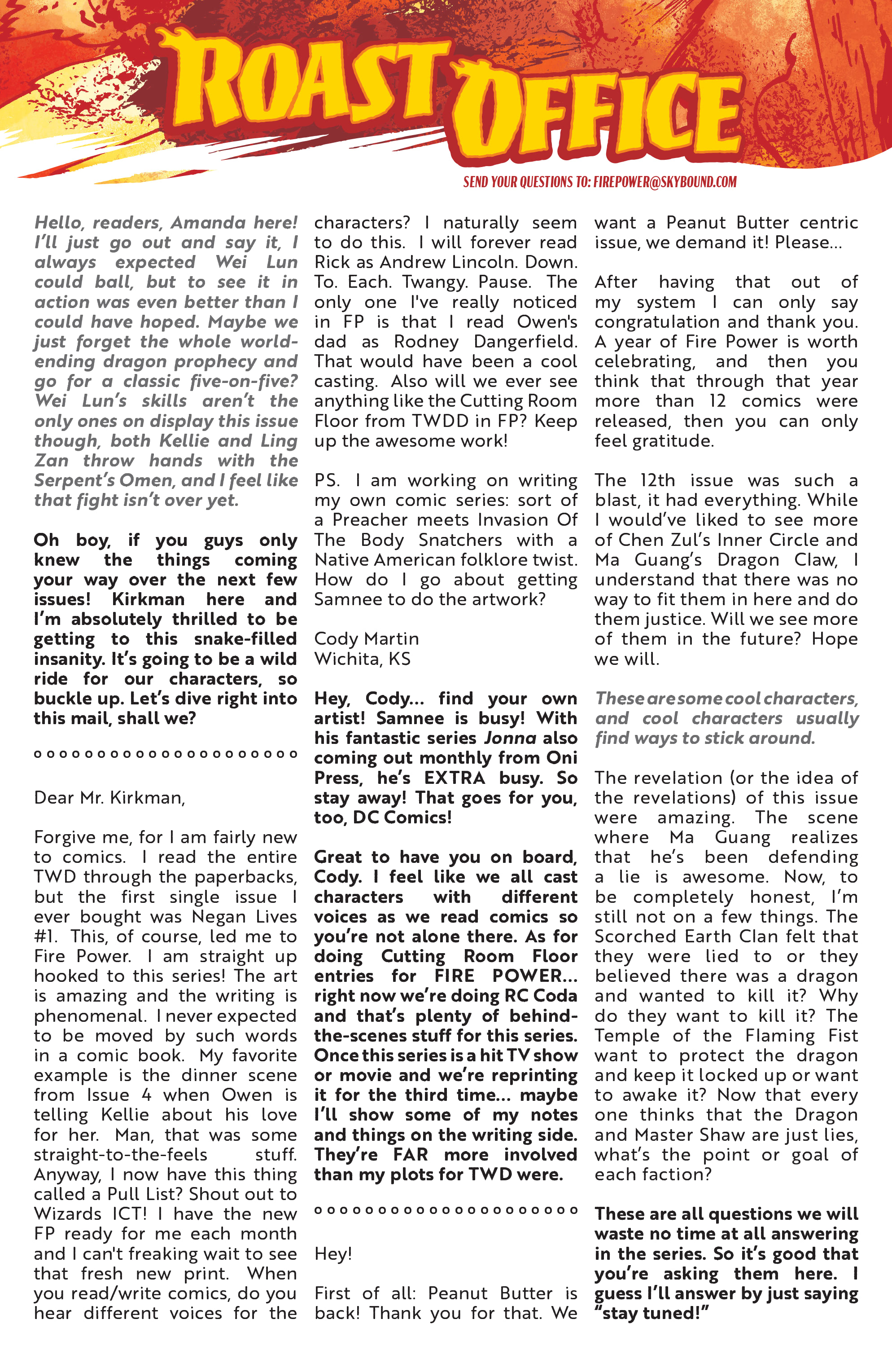 Read online Fire Power comic -  Issue #14 - 23