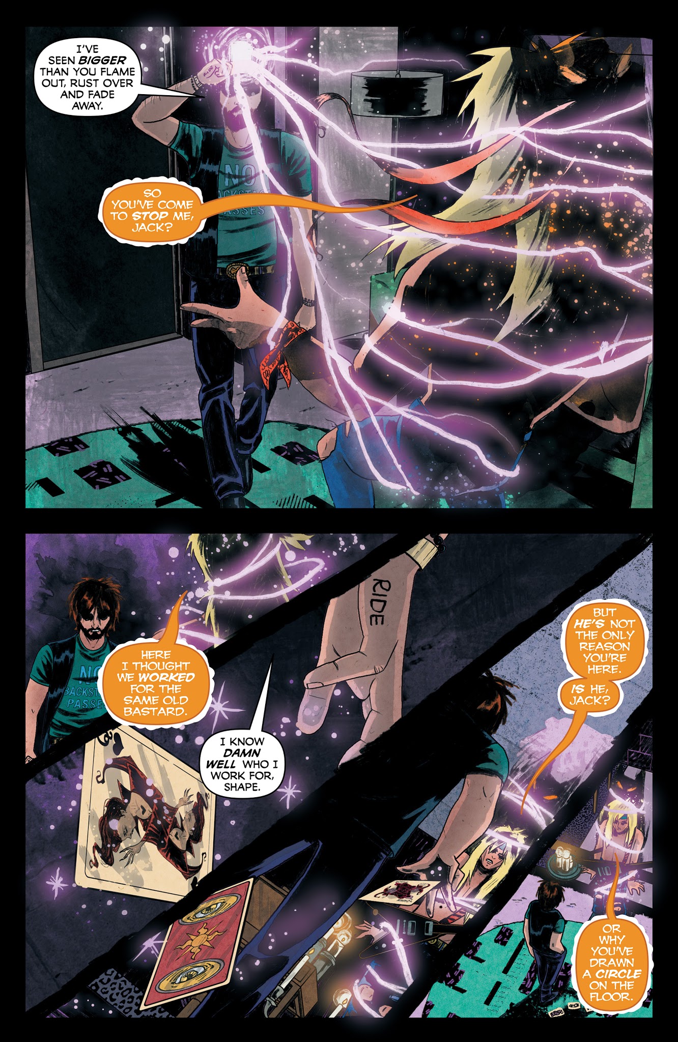 Read online Rockstars comic -  Issue #8 - 9