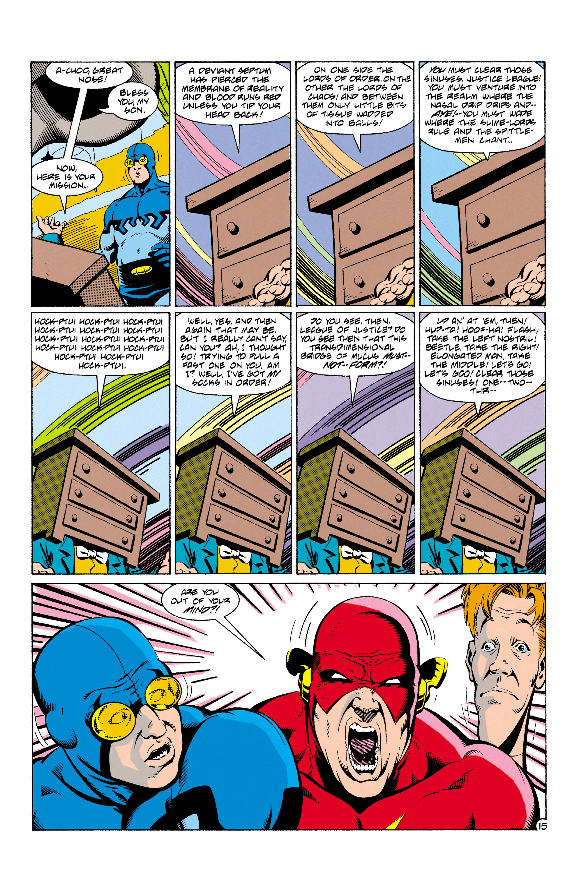 Read online Justice League Europe comic -  Issue #32 - 16