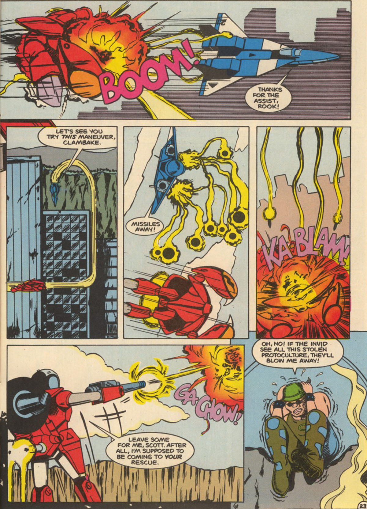 Read online Robotech The New Generation comic -  Issue #6 - 30