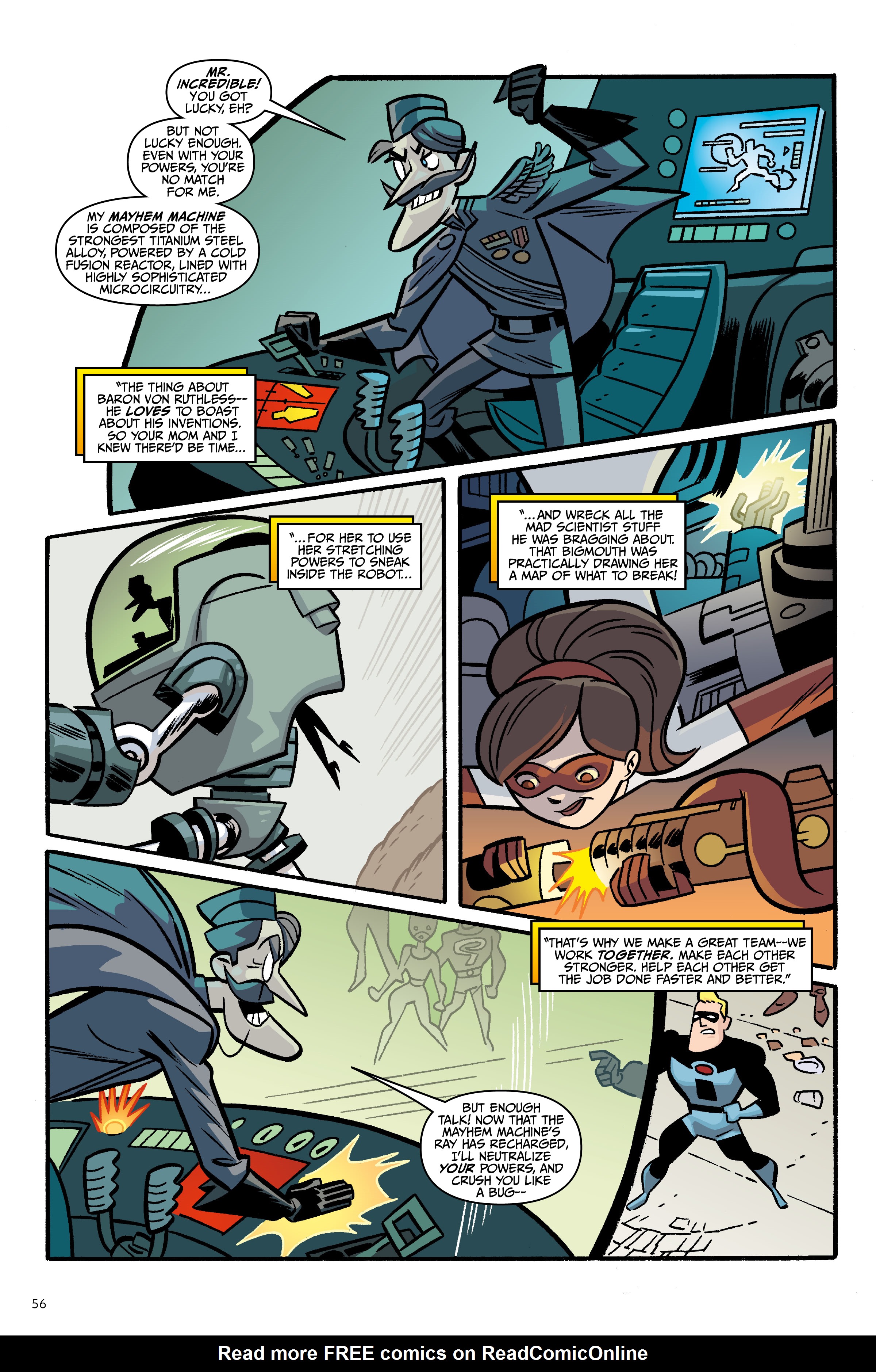 Read online Disney/PIXAR Incredibles 2 Library Edition comic -  Issue # TPB (Part 1) - 55
