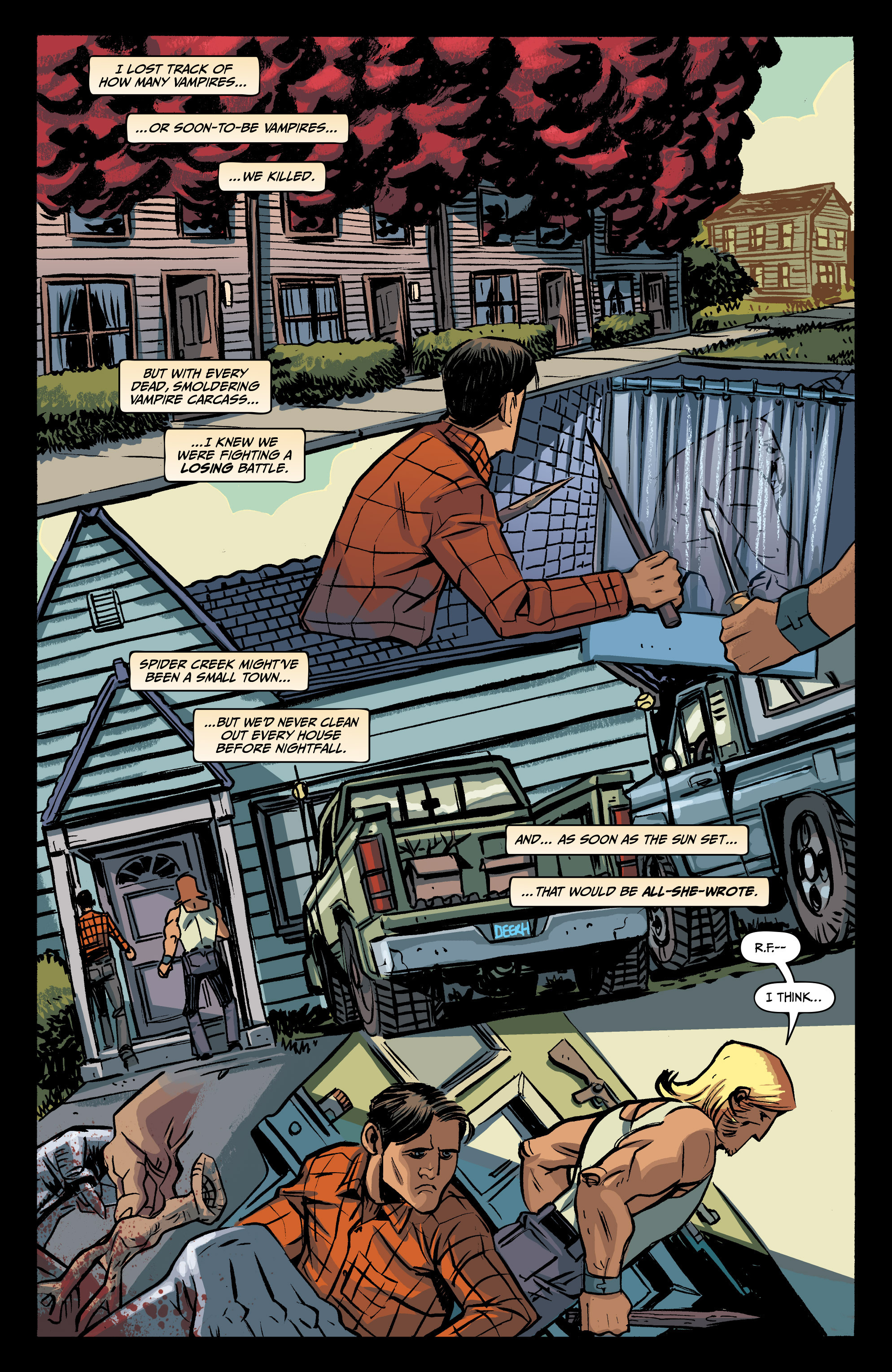 Read online Blood Feud comic -  Issue #4 - 22