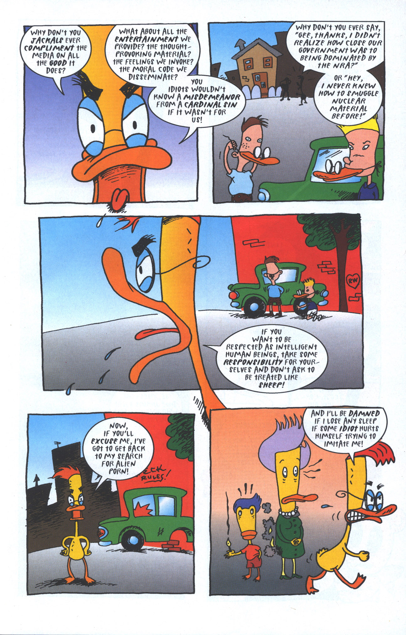 Read online Duckman (1994) comic -  Issue #5 - 15