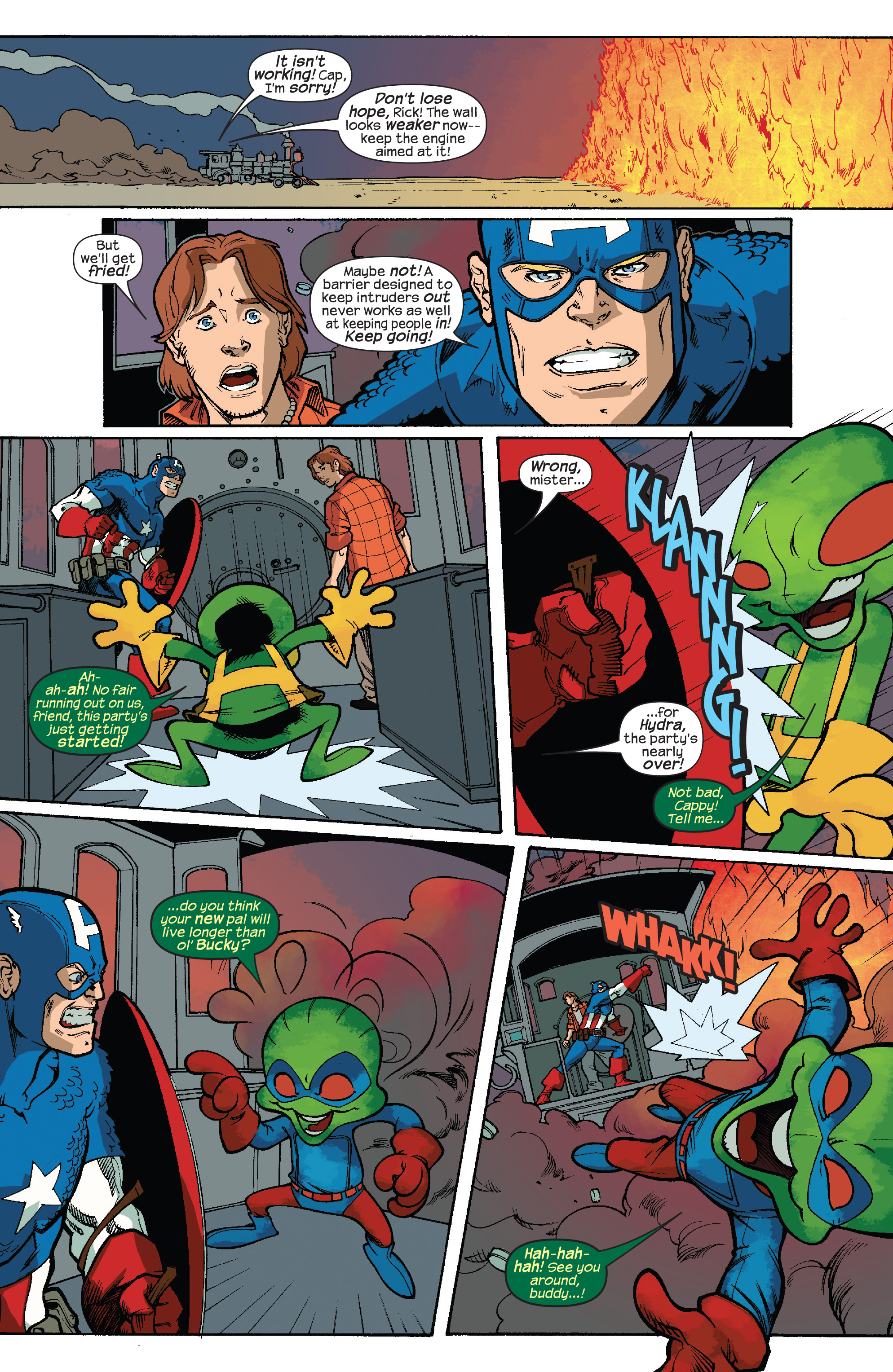 Read online Marvel Action Classics comic -  Issue # Captain America - 42