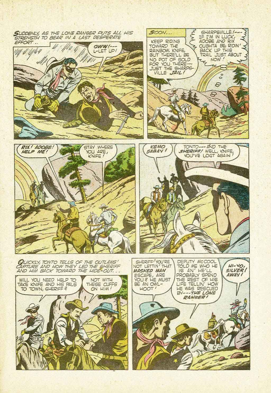 Read online The Lone Ranger (1948) comic -  Issue #66 - 35