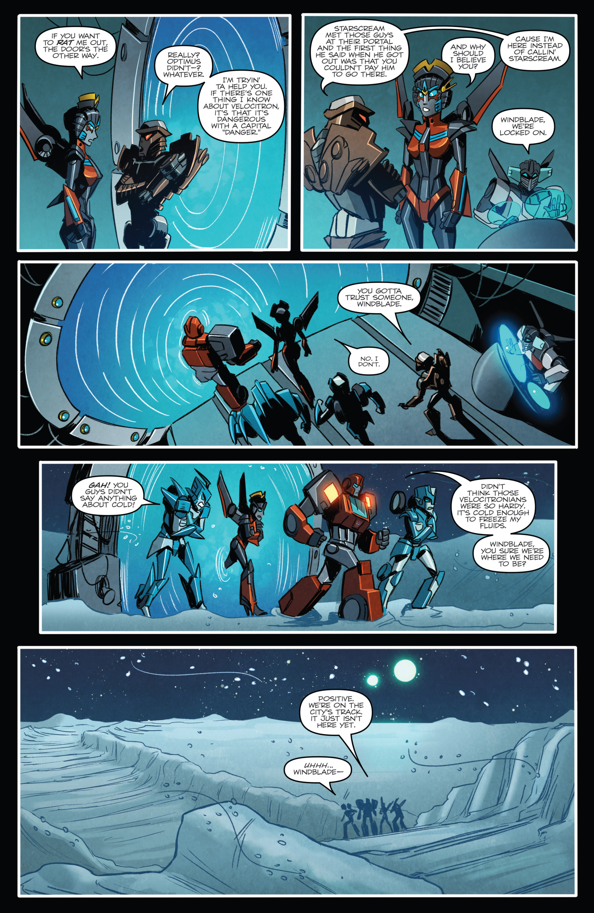 Read online The Transformers: Windblade (2015) comic -  Issue #4 - 25