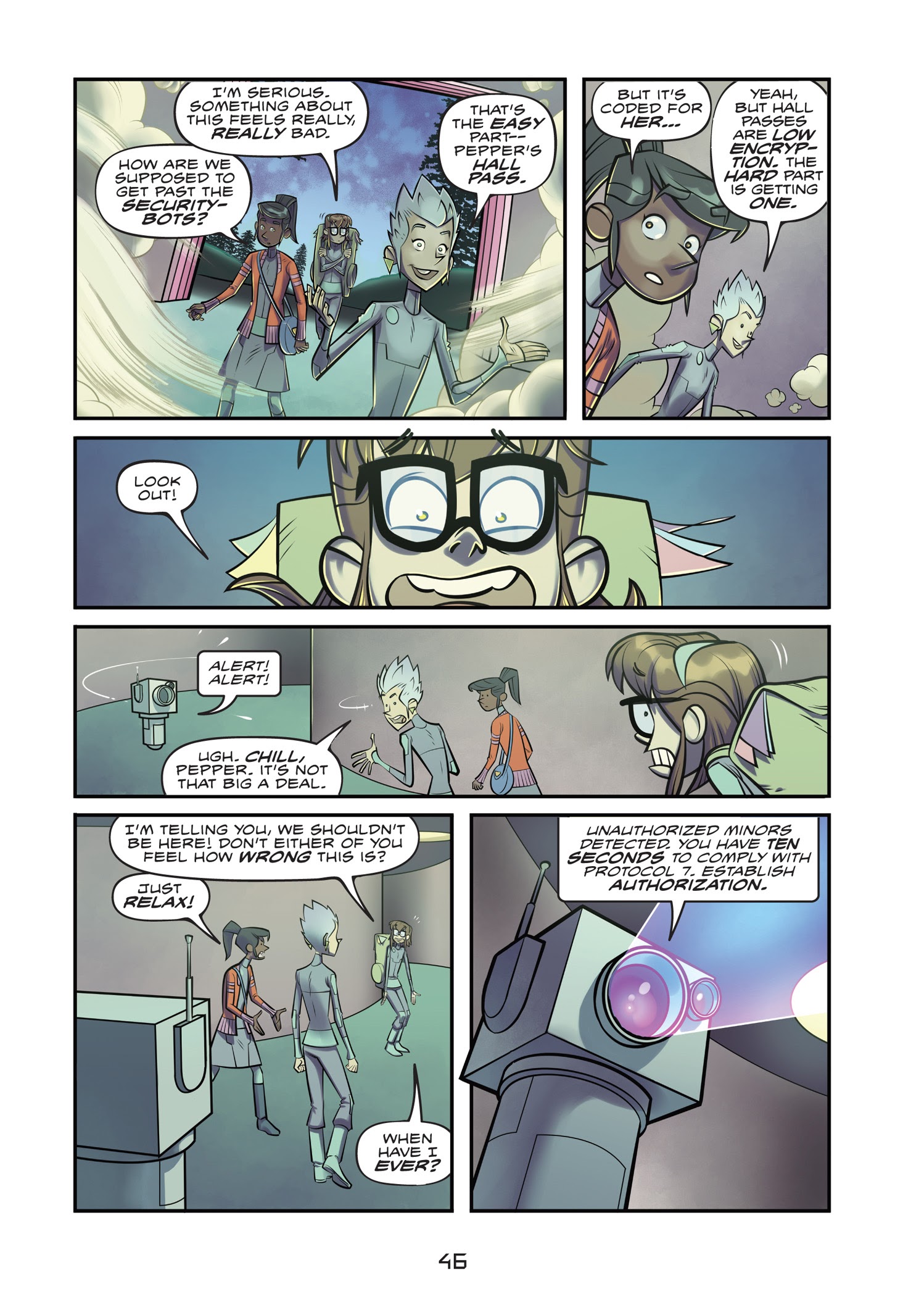 Read online The Infinite Adventures of Supernova: Pepper Page Saves the Universe! comic -  Issue # TPB (Part 1) - 50