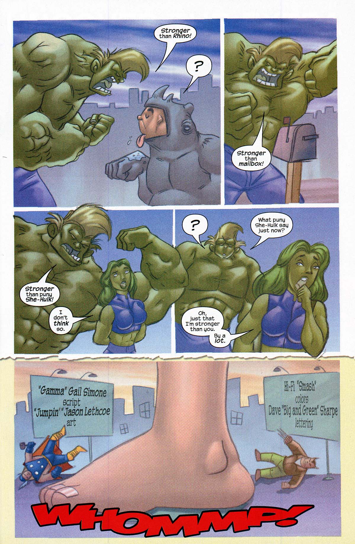 Read online Marvelous Adventures of Gus Beezer comic -  Issue # Hulk - 4