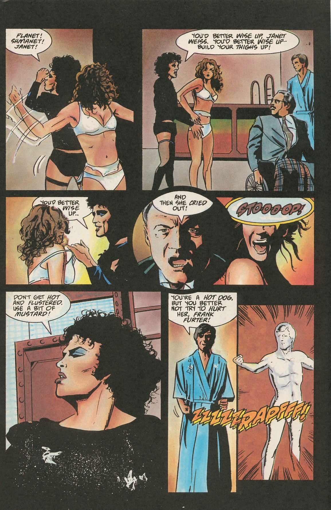 Read online The Rocky Horror Picture Show: The Comic Book comic -  Issue #3 - 7