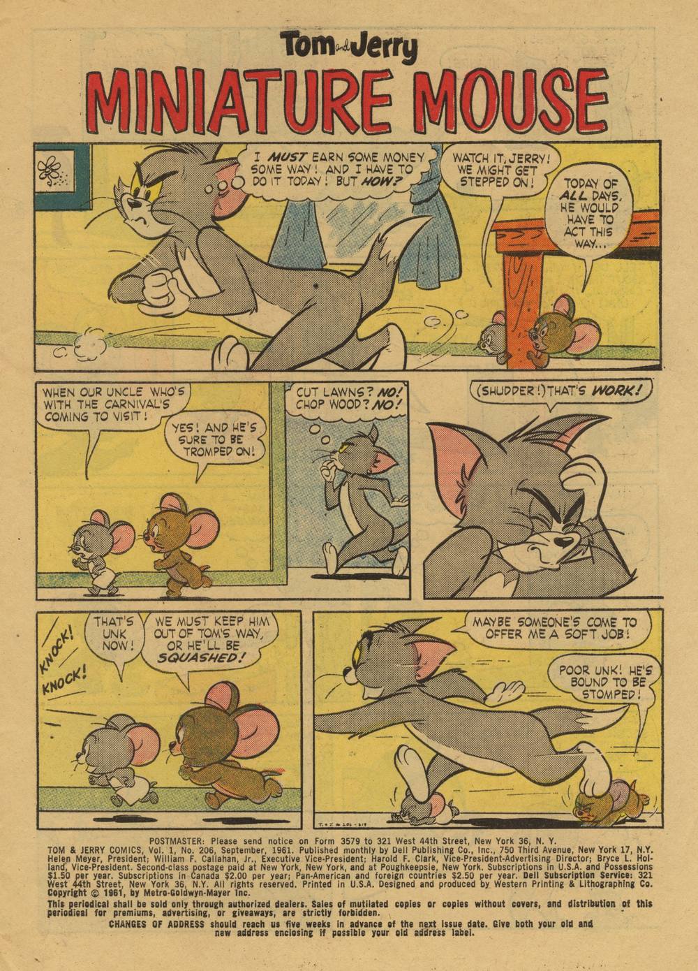 Read online Tom & Jerry Comics comic -  Issue #206 - 3