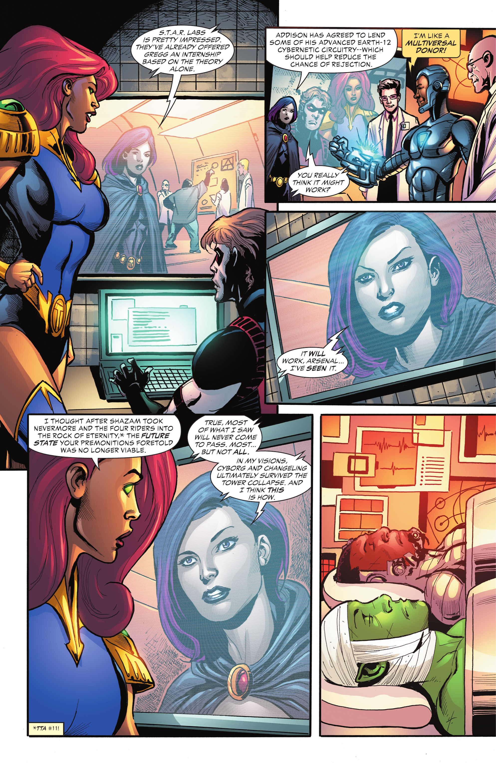 Read online Teen Titans Academy comic -  Issue #13 - 8