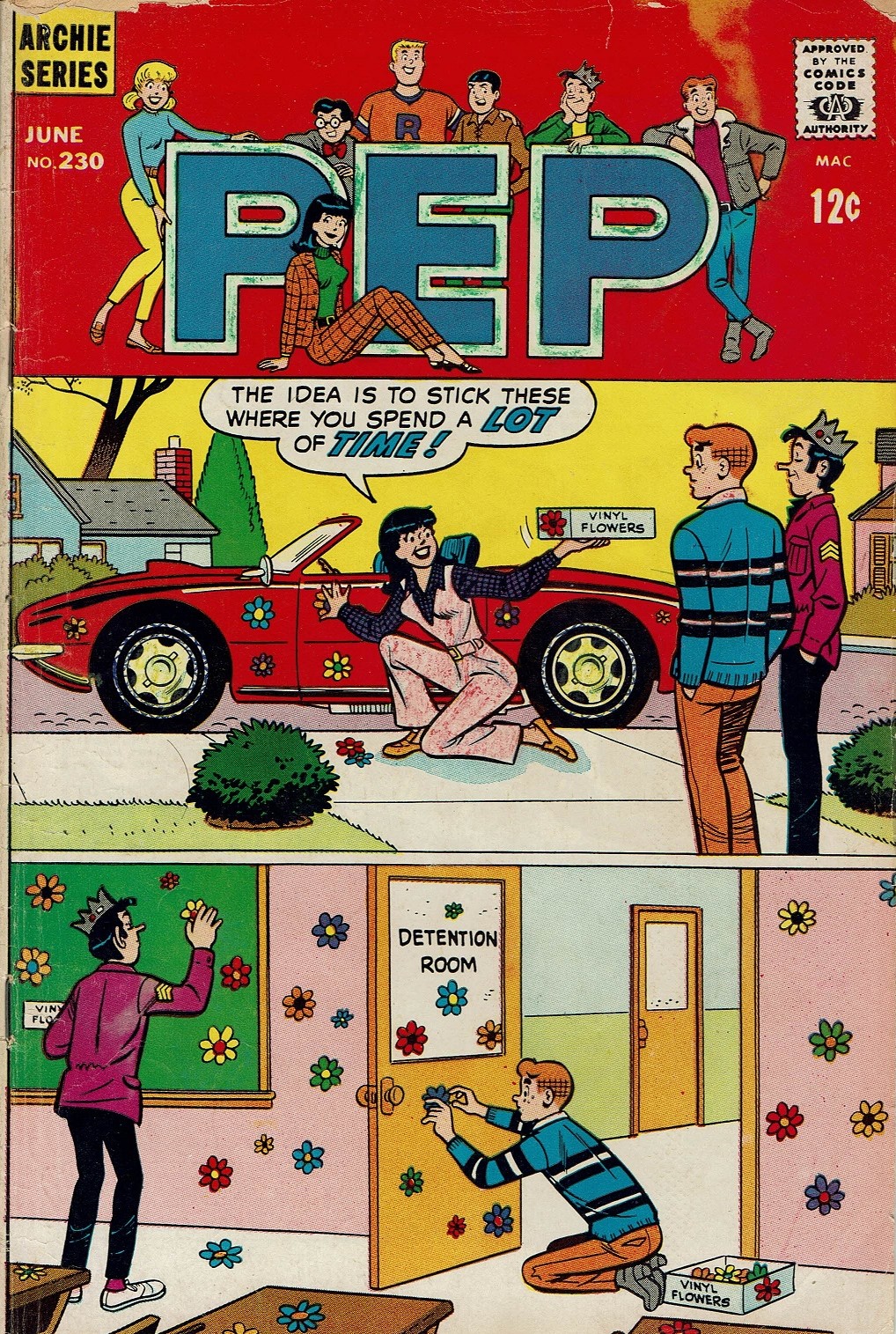 Read online Pep Comics comic -  Issue #230 - 1