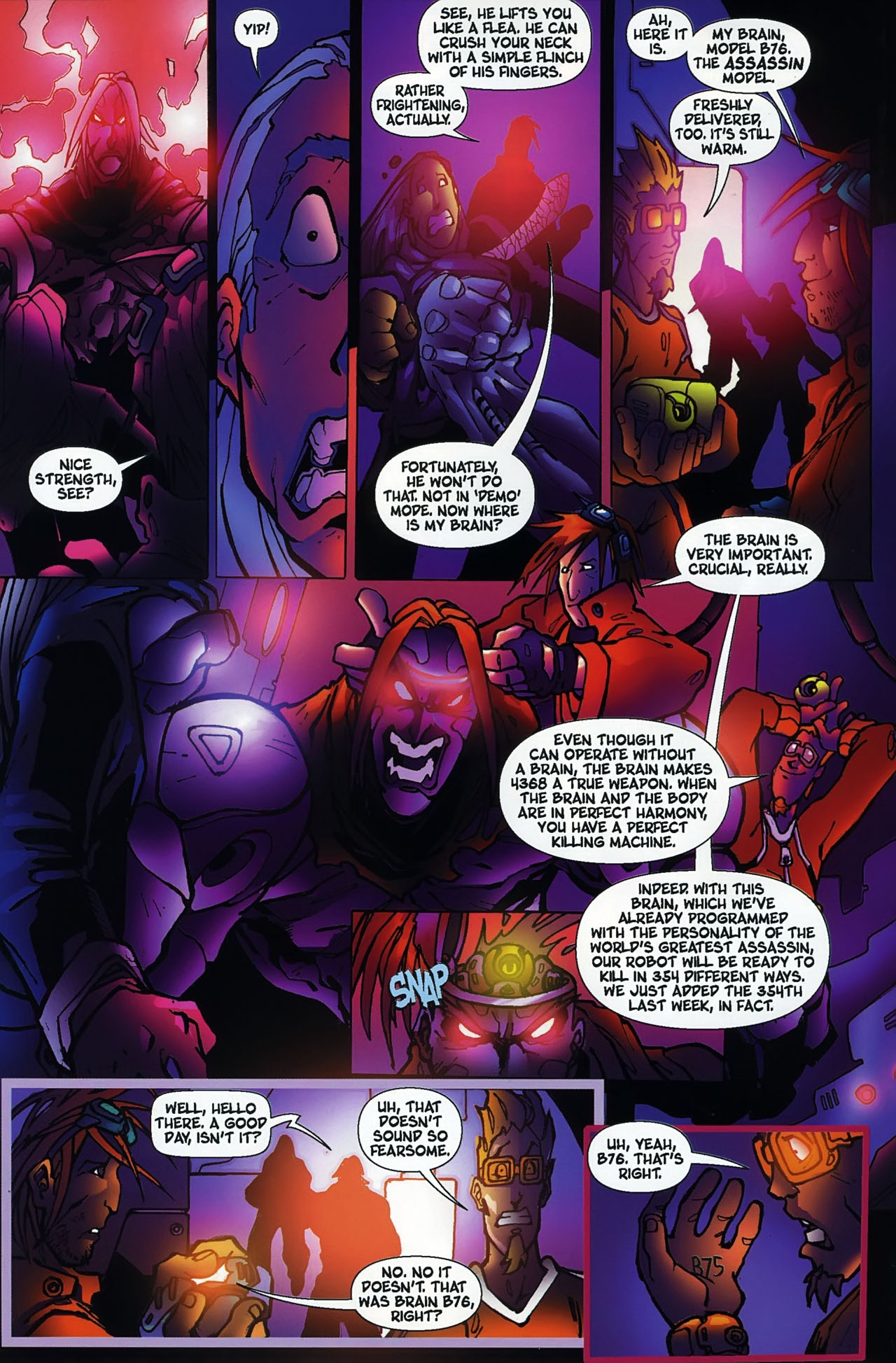 Read online Gearz comic -  Issue #2 - 12