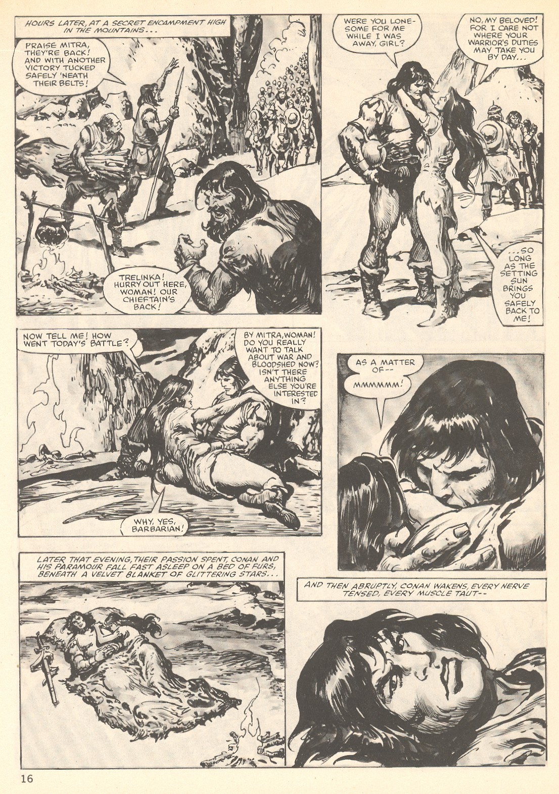 Read online The Savage Sword Of Conan comic -  Issue #78 - 16