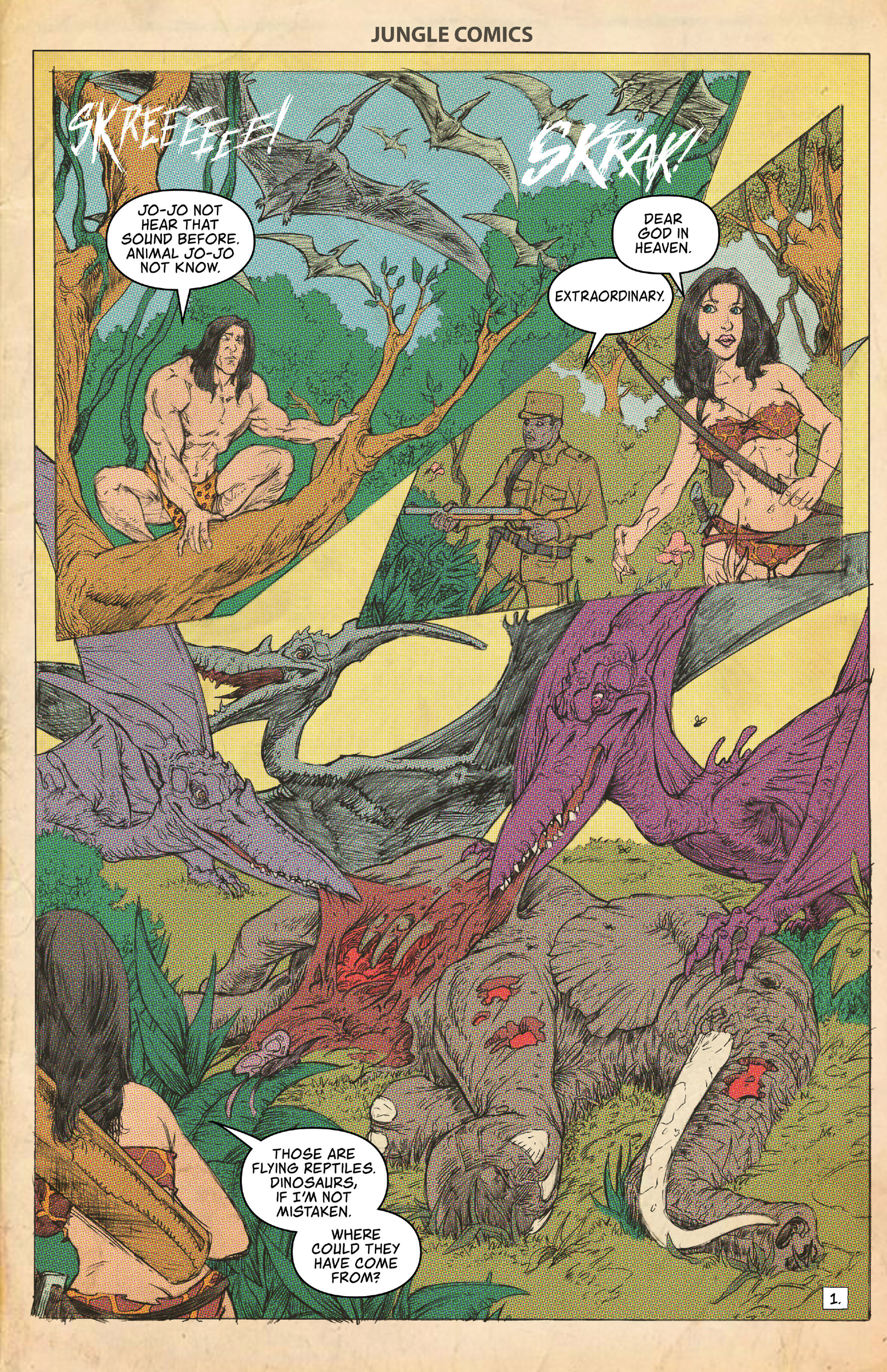 Read online Jungle Comics (2019) comic -  Issue #3 - 3