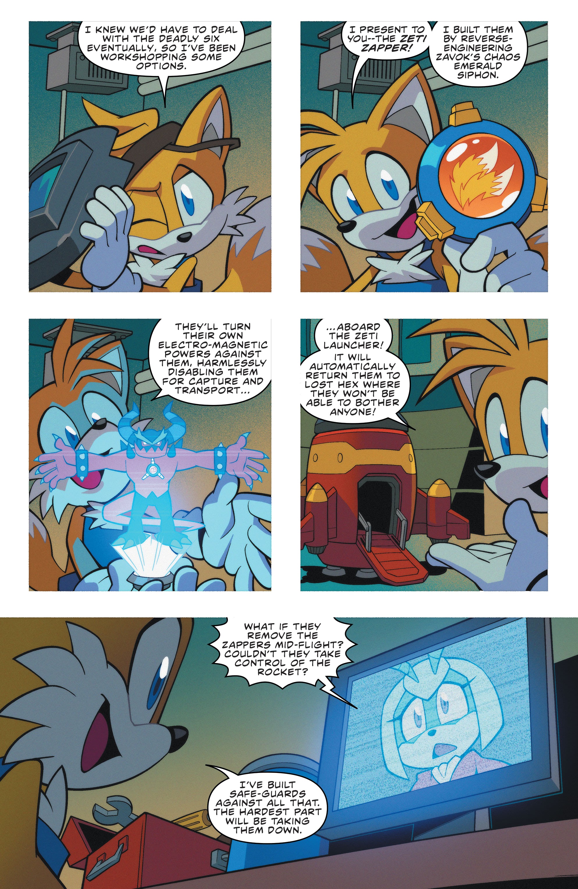 Read online Sonic the Hedgehog (2018) comic -  Issue #42 - 7