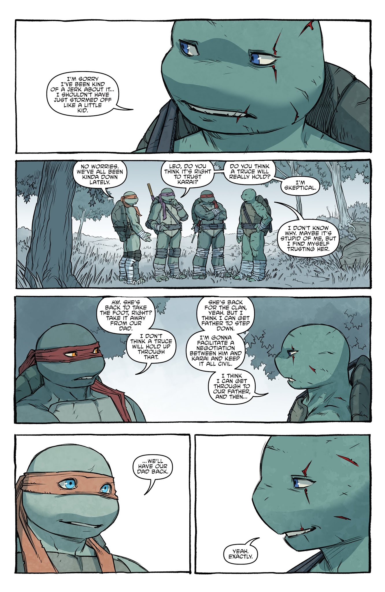 Read online Teenage Mutant Ninja Turtles: Macro-Series comic -  Issue #3 - 33