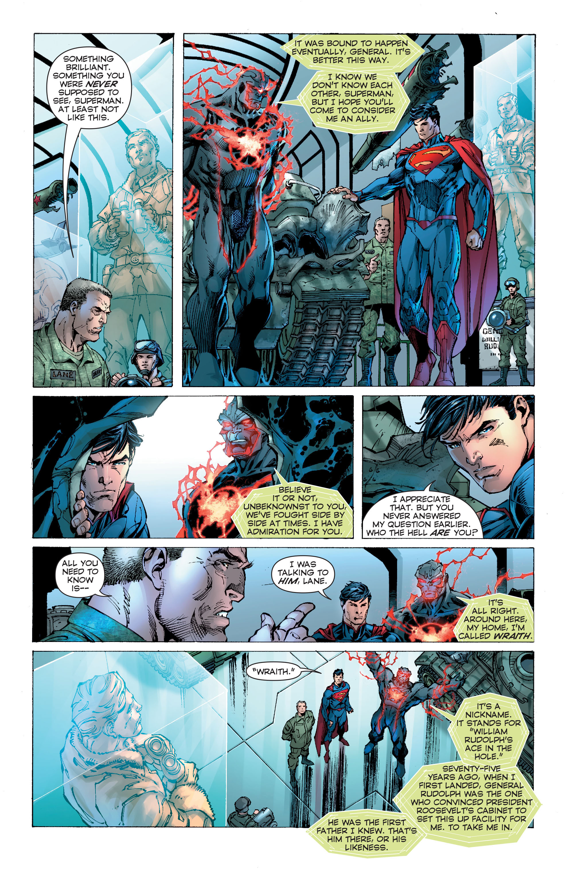 Read online Superman Unchained (2013) comic -  Issue #3 - 15