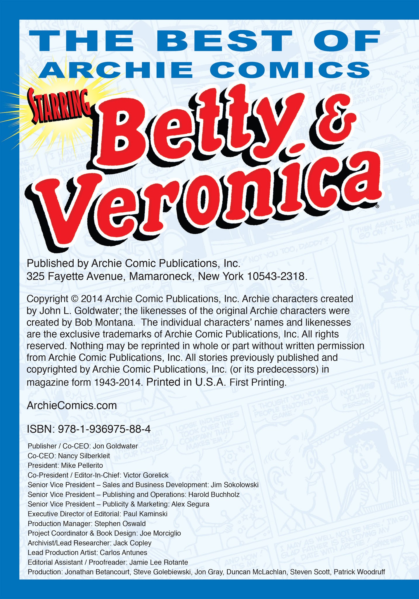 Read online The Best of Archie Comics: Betty & Veronica comic -  Issue # TPB - 3