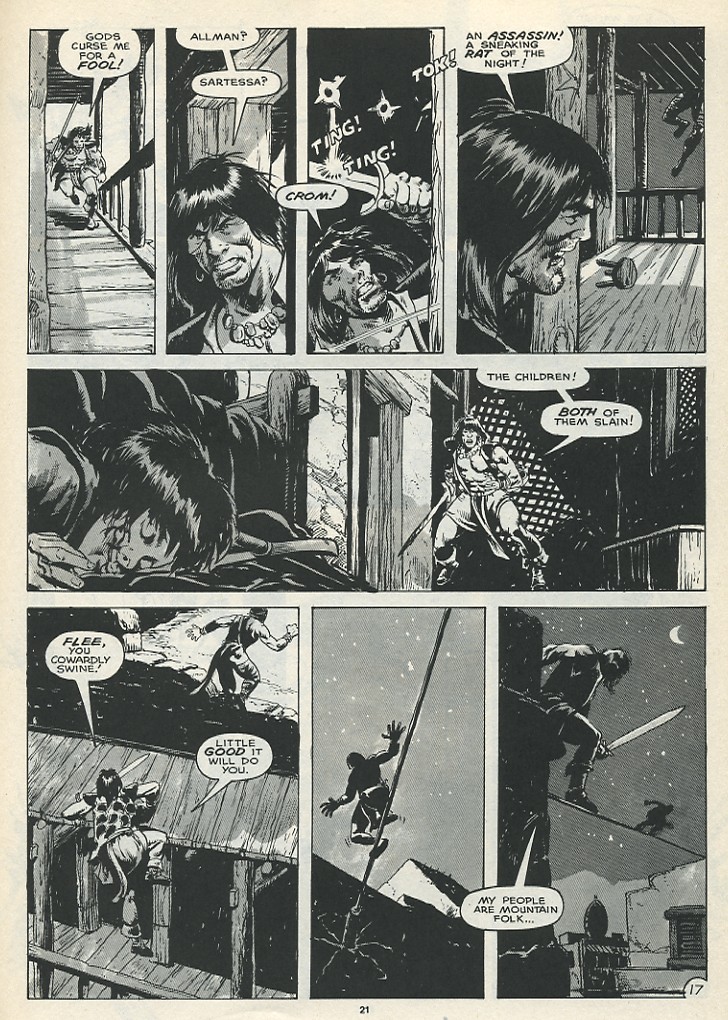 The Savage Sword Of Conan issue 165 - Page 23