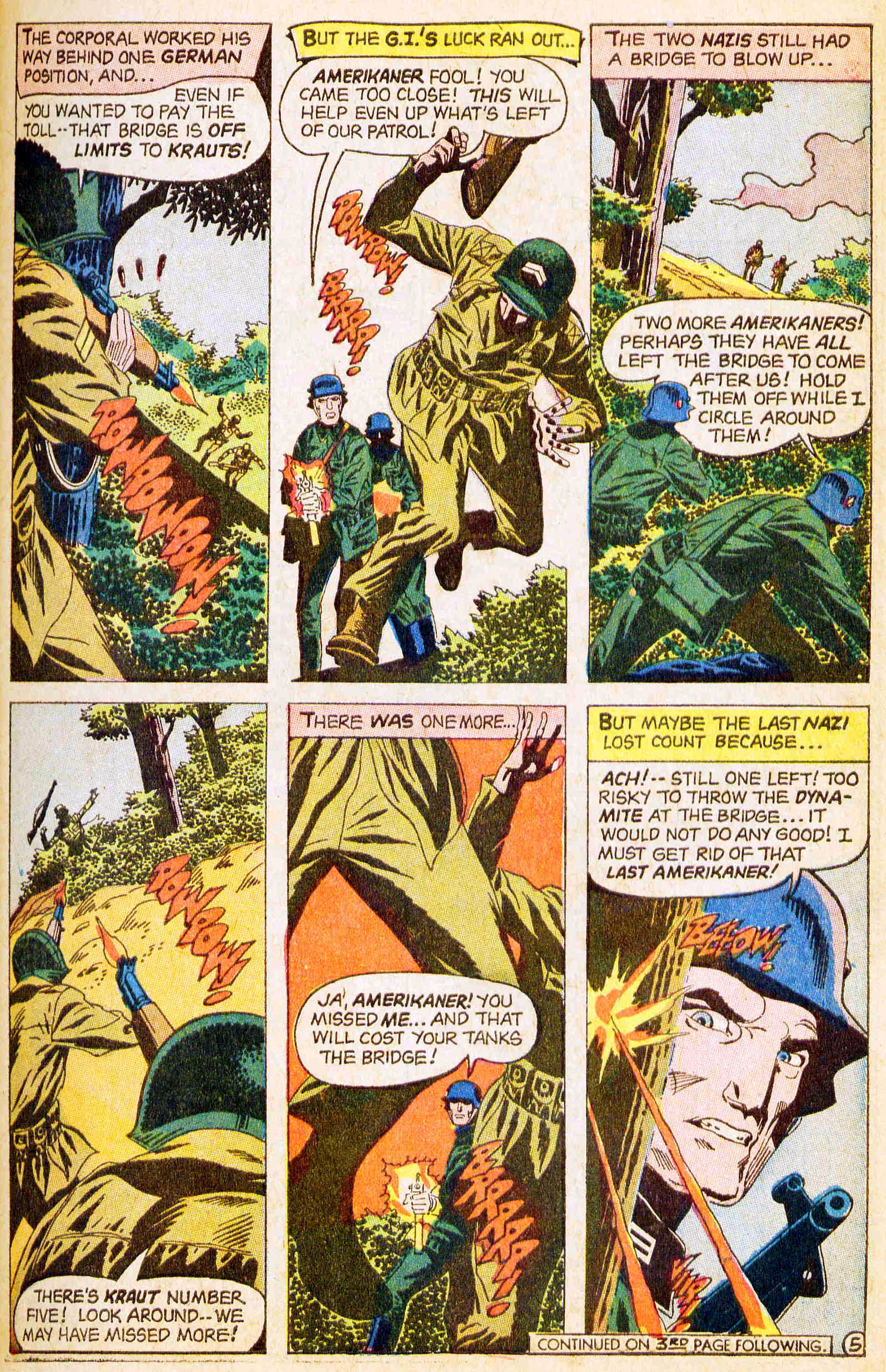 Read online Our Army at War (1952) comic -  Issue #185 - 24