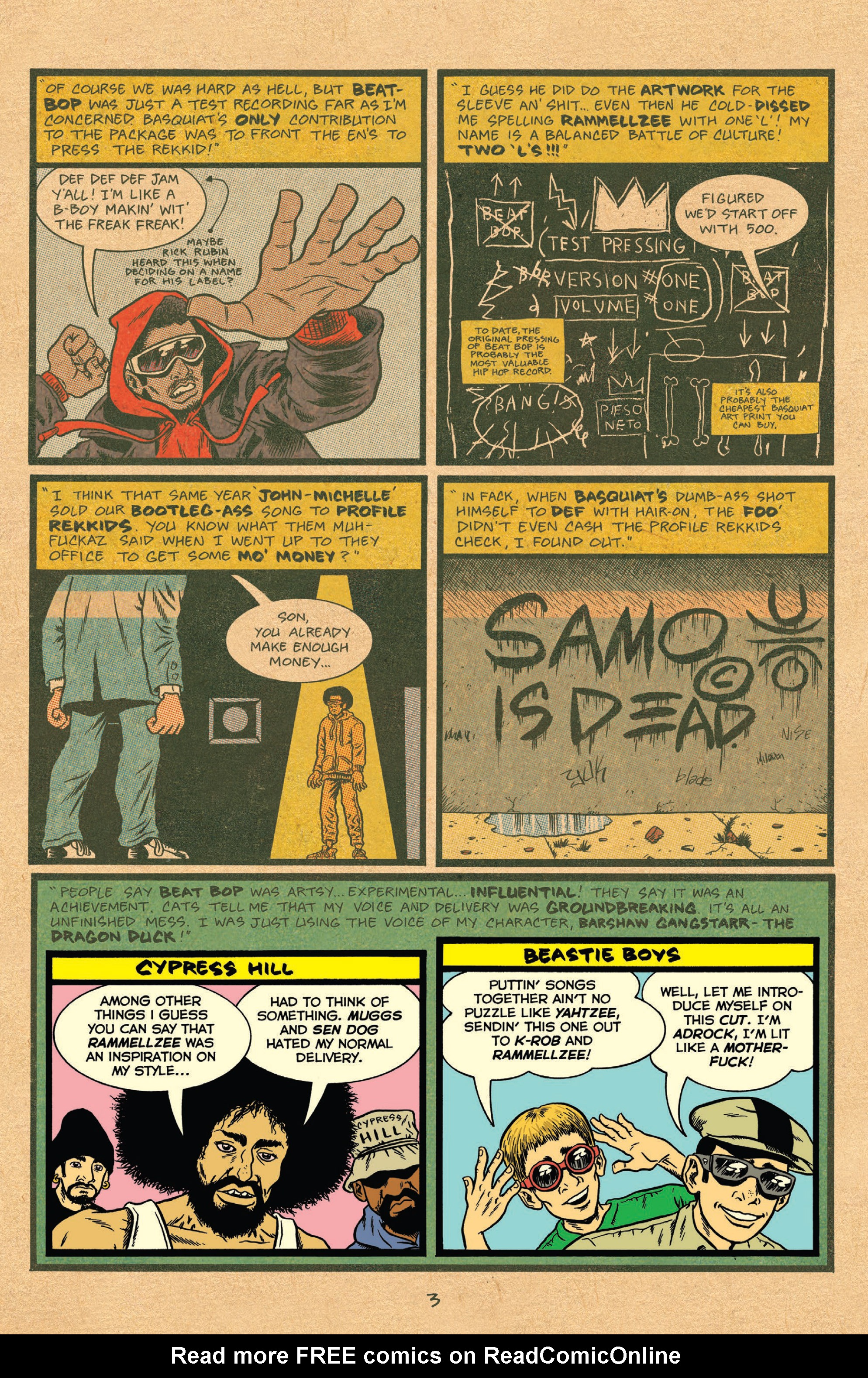Read online Hip Hop Family Tree (2015) comic -  Issue #8 - 4