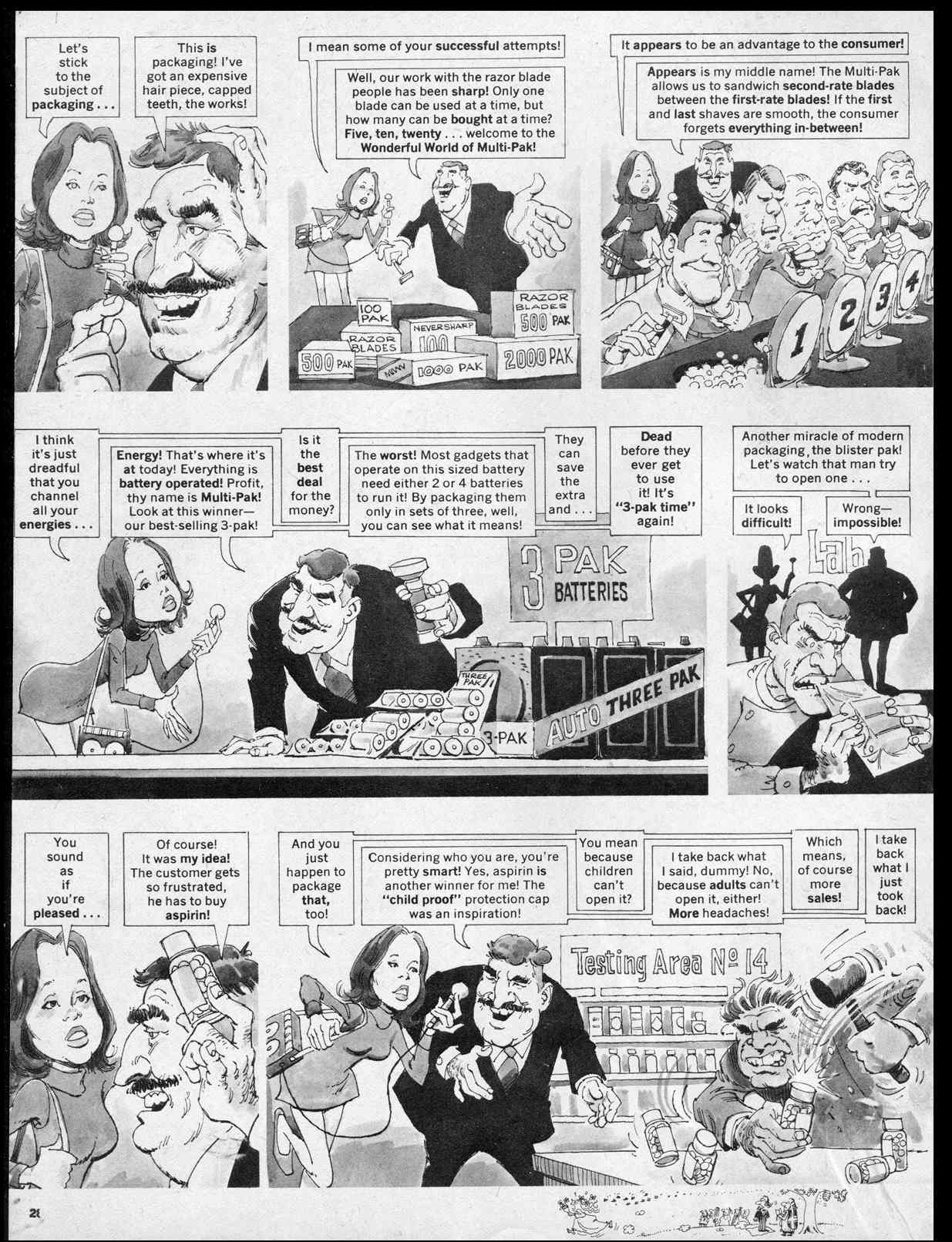 Read online MAD comic -  Issue #186 - 30