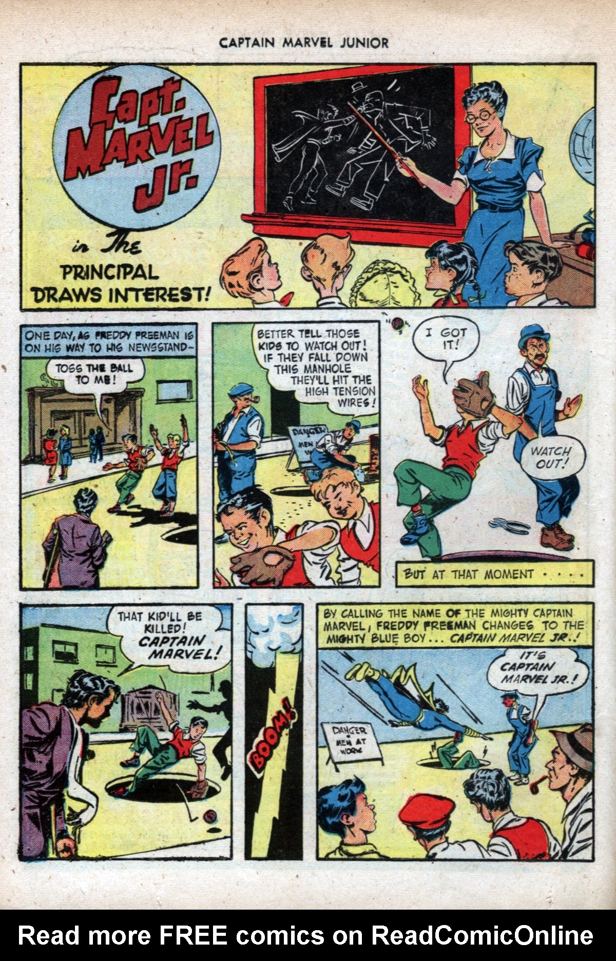 Read online Captain Marvel, Jr. comic -  Issue #40 - 16