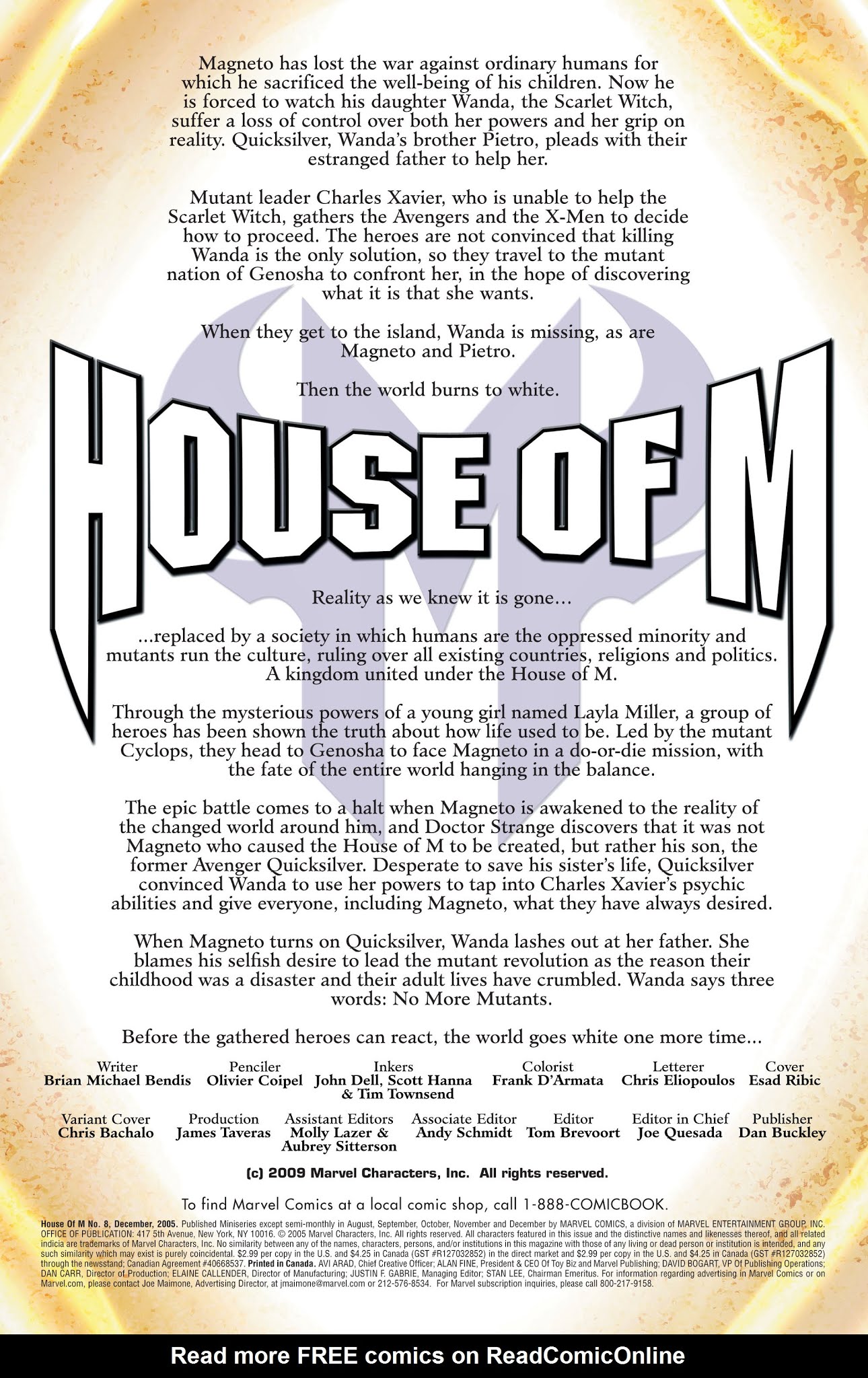 Read online House of M (2006) comic -  Issue # TPB (Part 2) - 57