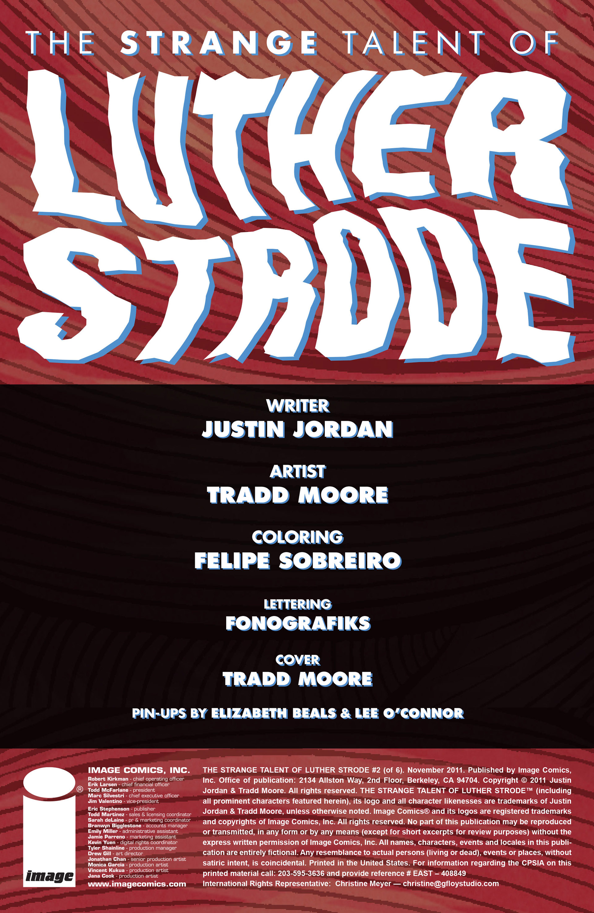 Read online The Strange Talent of Luther Strode comic -  Issue # TPB - 34