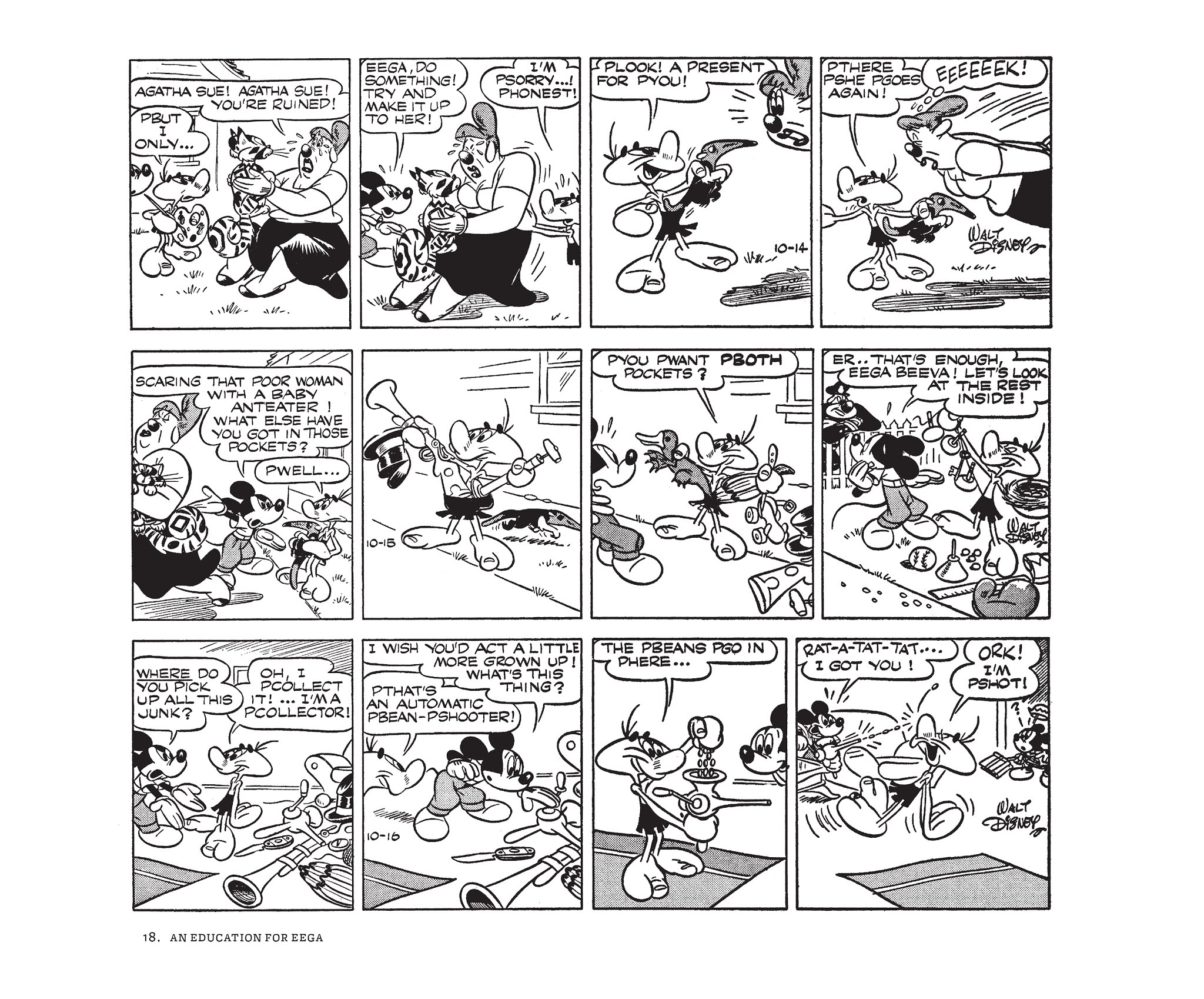 Read online Walt Disney's Mickey Mouse by Floyd Gottfredson comic -  Issue # TPB 10 (Part 1) - 18