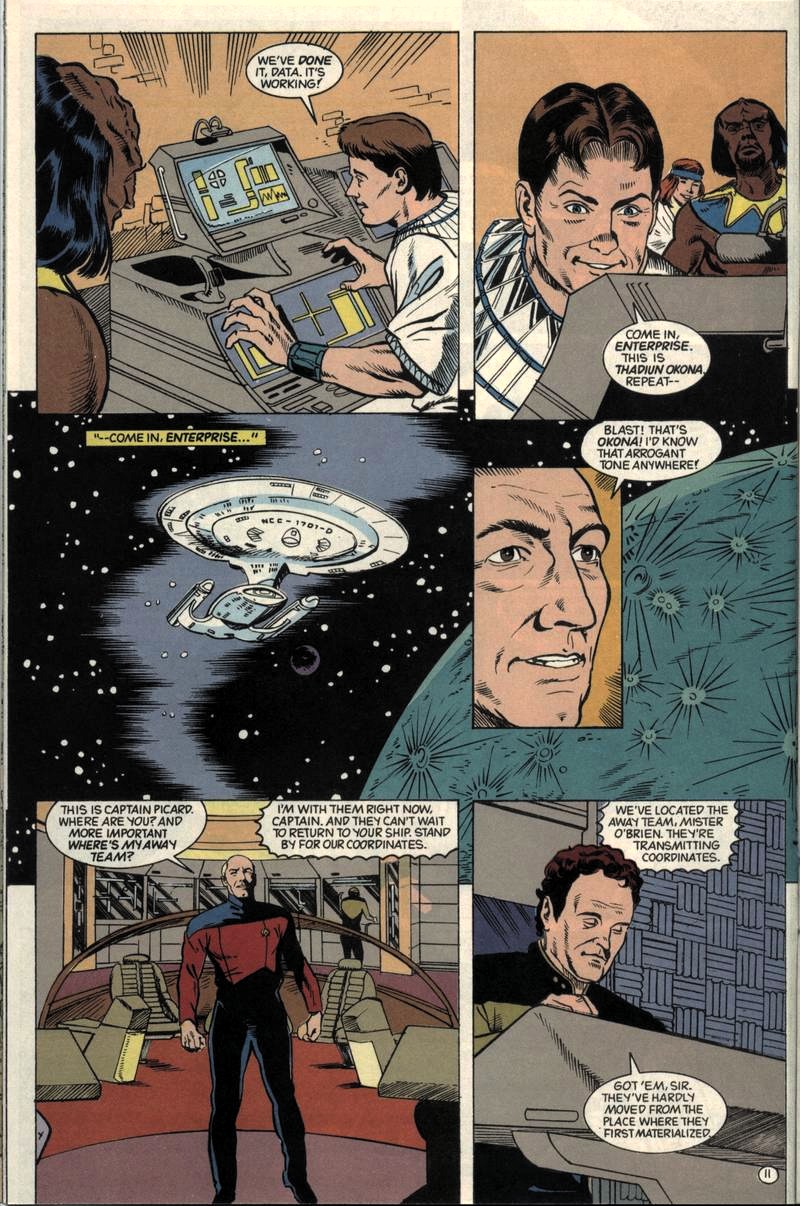 Read online Star Trek: The Next Generation (1989) comic -  Issue #26 - 11