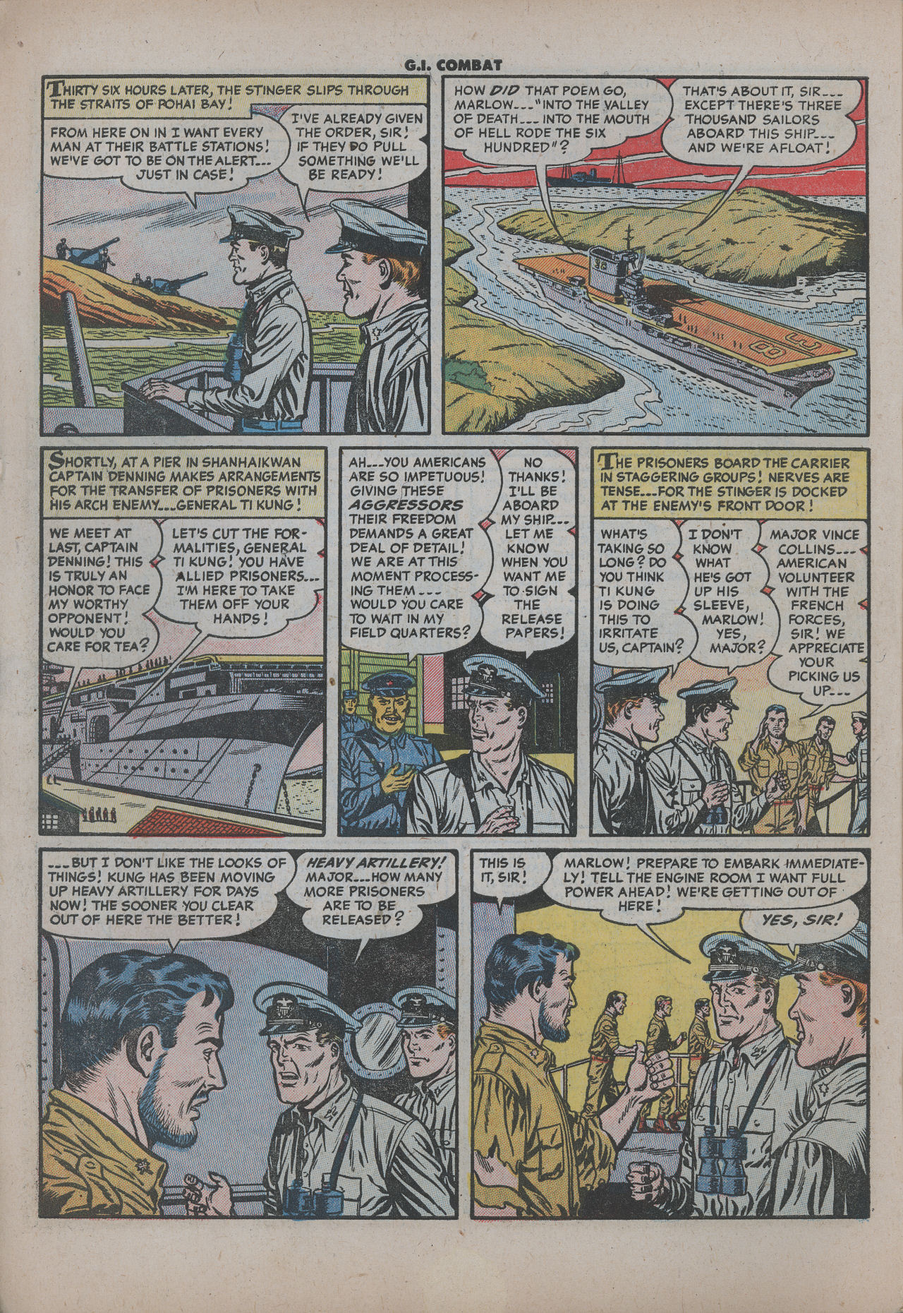 Read online G.I. Combat (1952) comic -  Issue #22 - 6