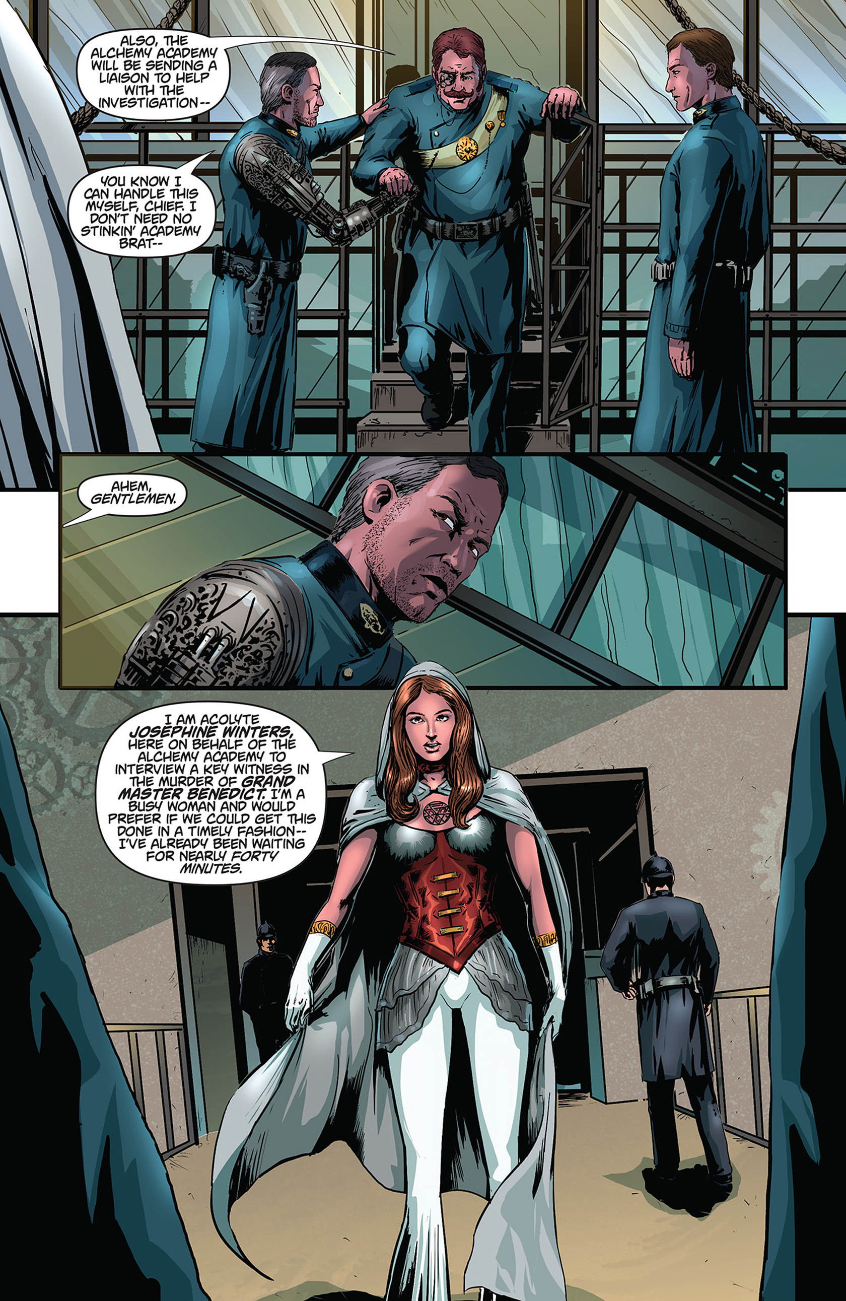 Read online The Precinct comic -  Issue #1 - 11
