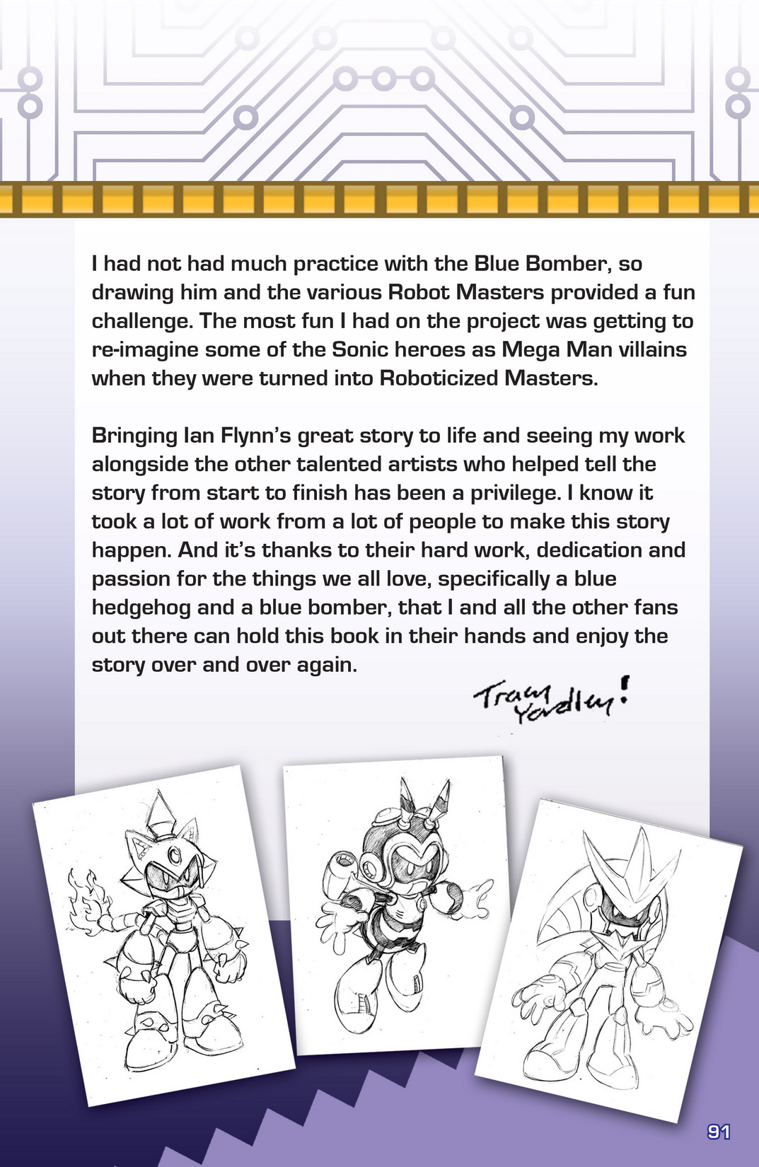 Read online Sonic Mega Man Worlds Collide comic -  Issue # Vol 2 - 109