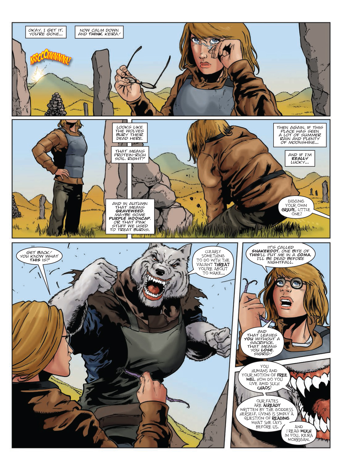 Read online Age of the Wolf comic -  Issue # TPB - 127