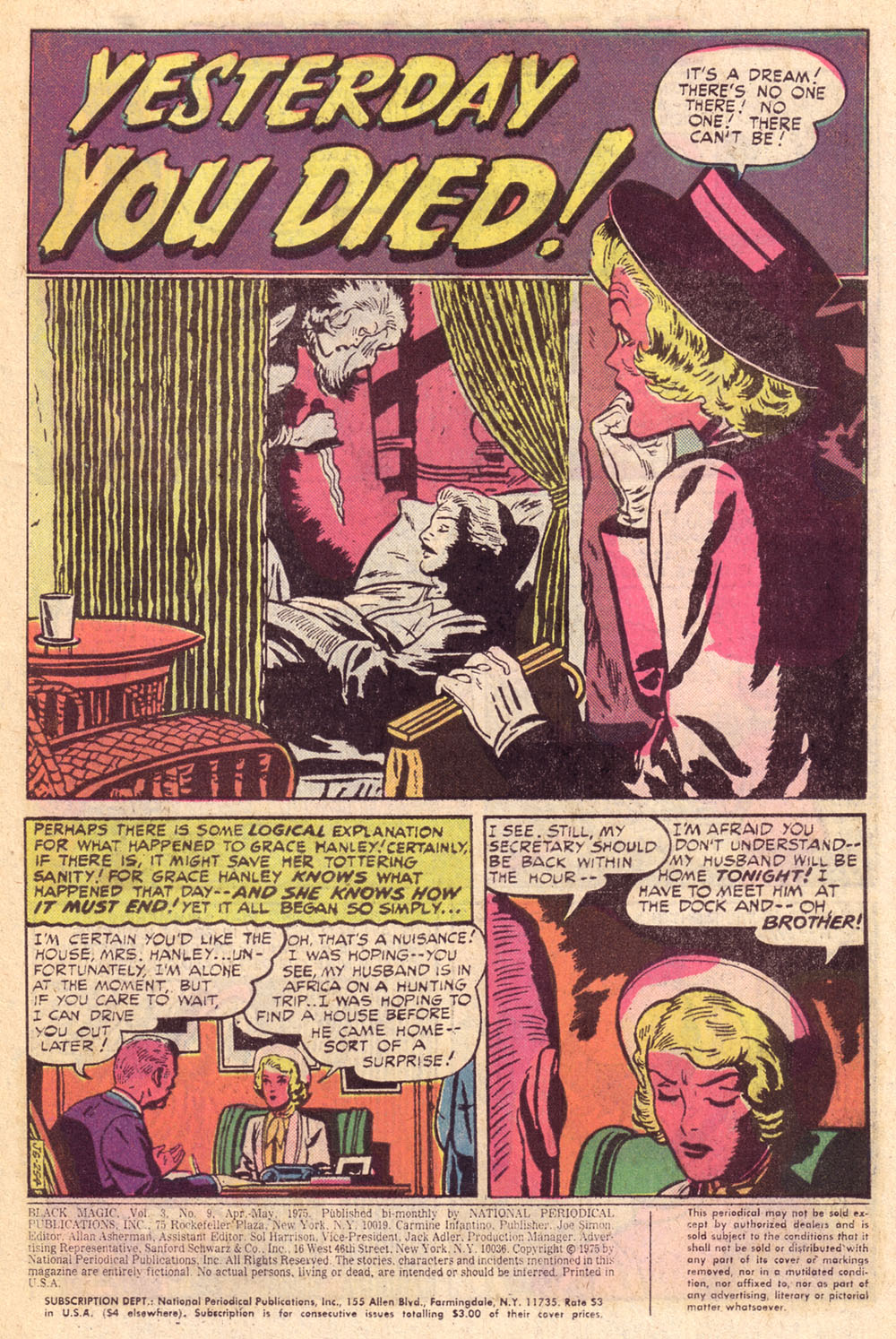 Read online Black Magic (1973) comic -  Issue #9 - 3