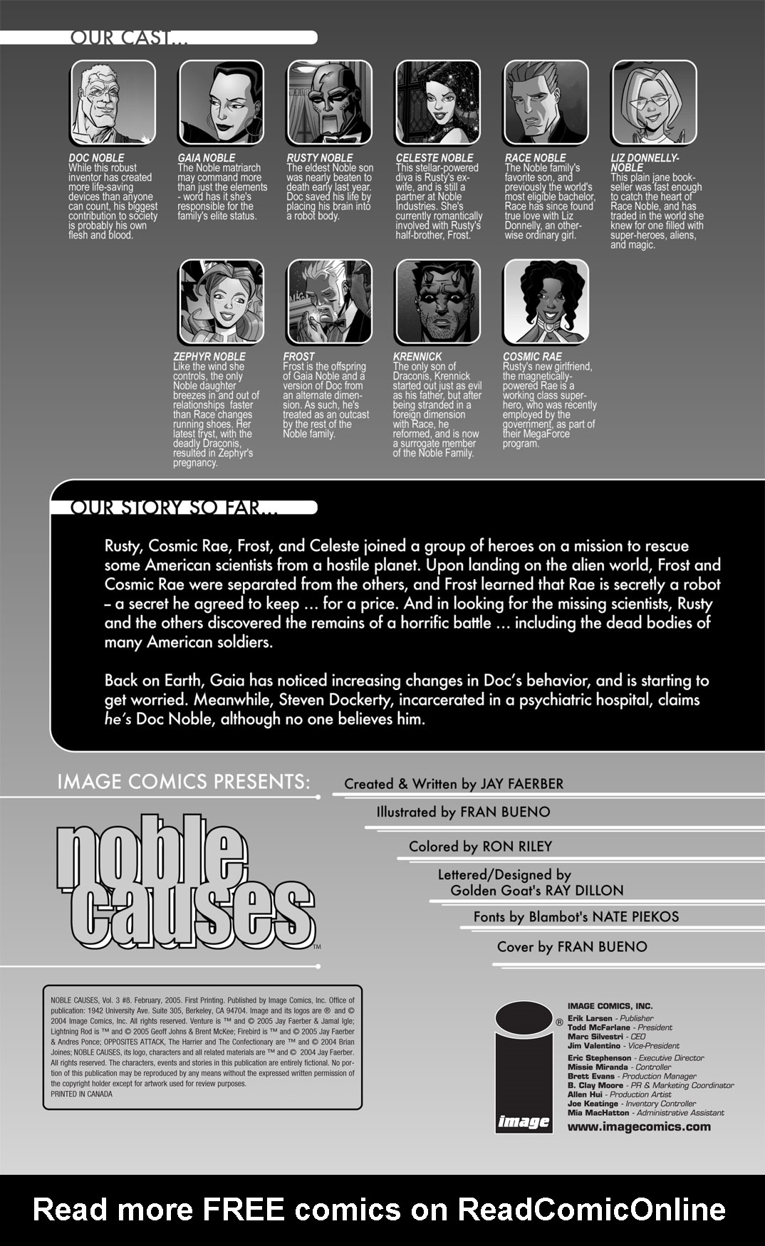 Read online Noble Causes (2004) comic -  Issue #8 - 2