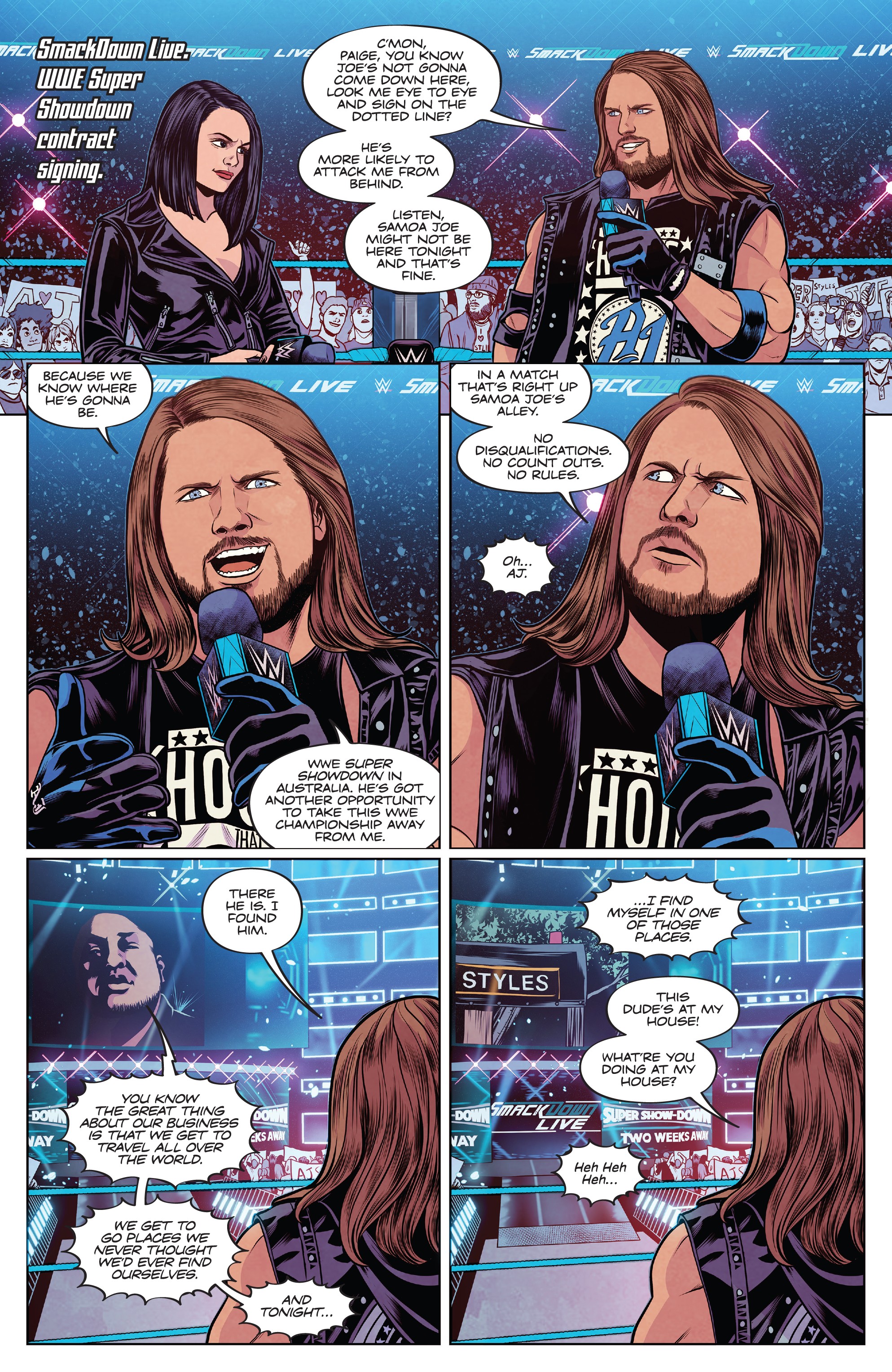 Read online WWE comic -  Issue #25 - 18