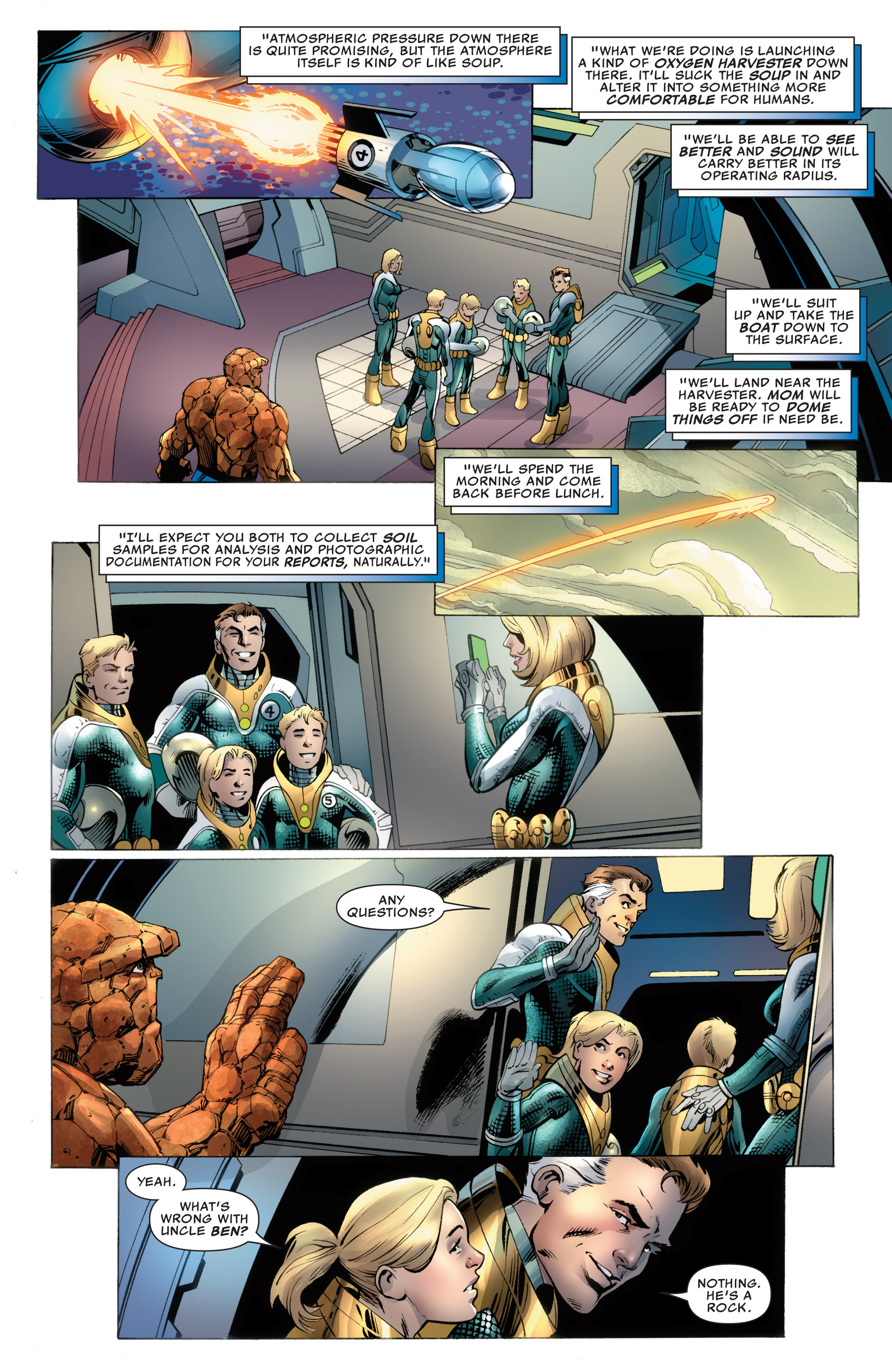 Read online Fantastic Four (2013) comic -  Issue #3 - 7