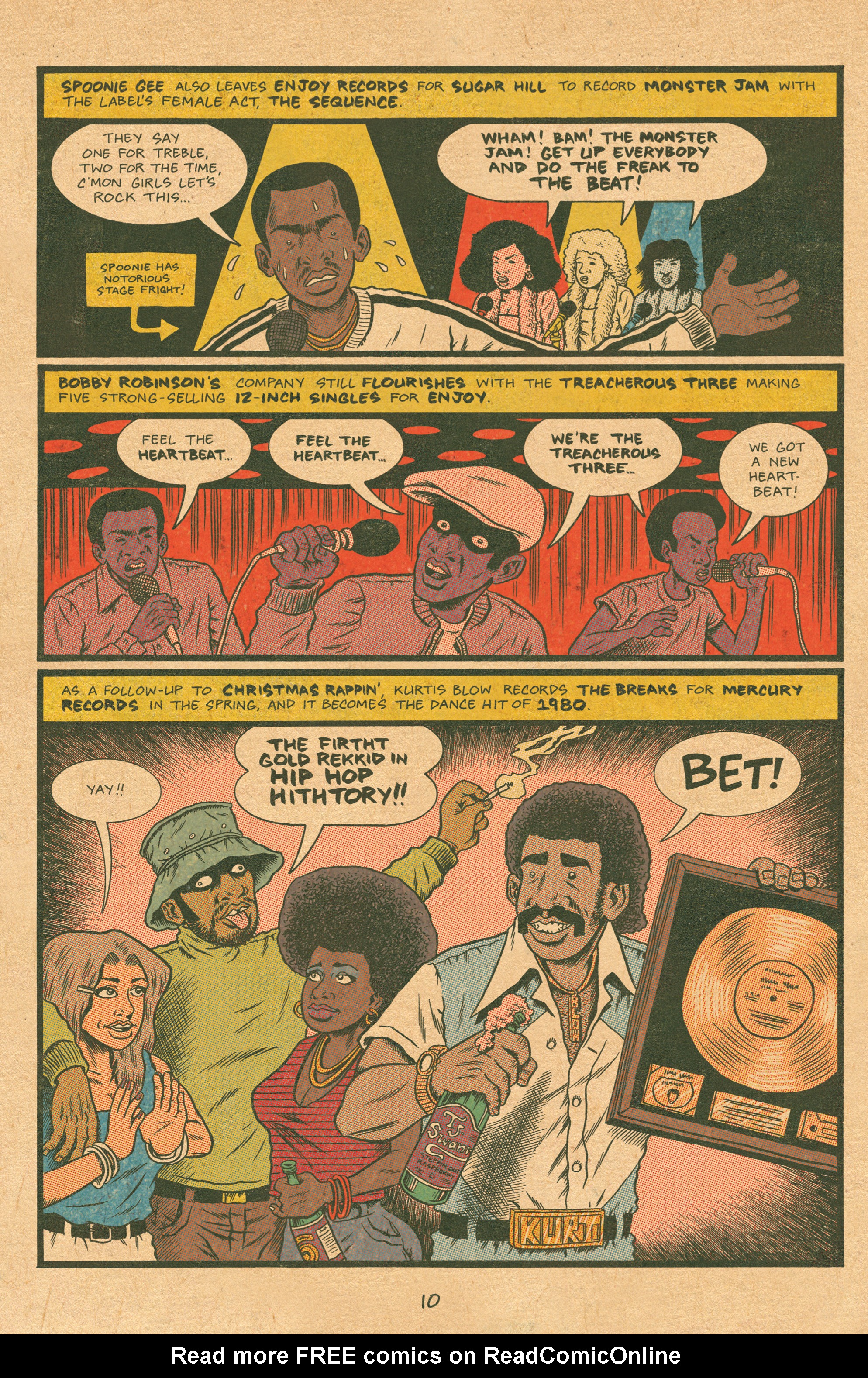 Read online Hip Hop Family Tree (2015) comic -  Issue #3 - 11