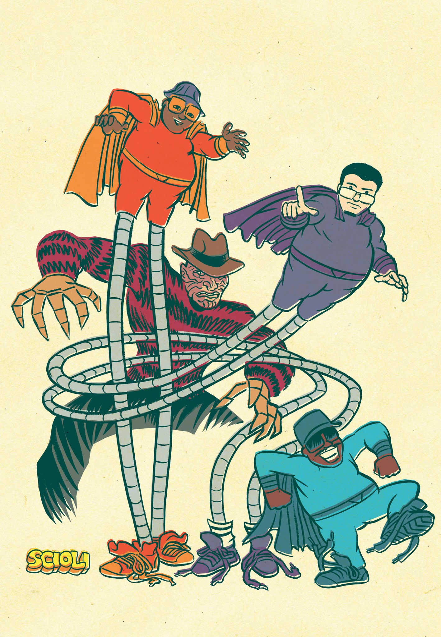 Read online Hip Hop Family Tree (2013) comic -  Issue # TPB 1 - 99