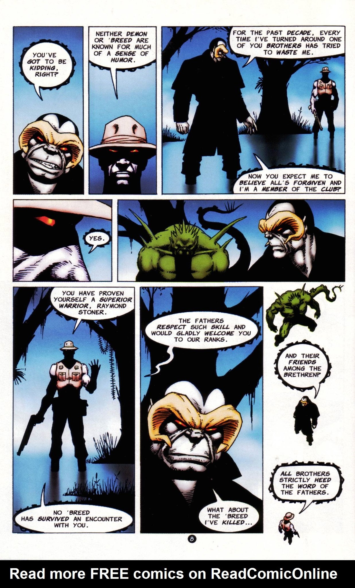 Read online 'Breed II: Book of Revelations comic -  Issue #3 - 10