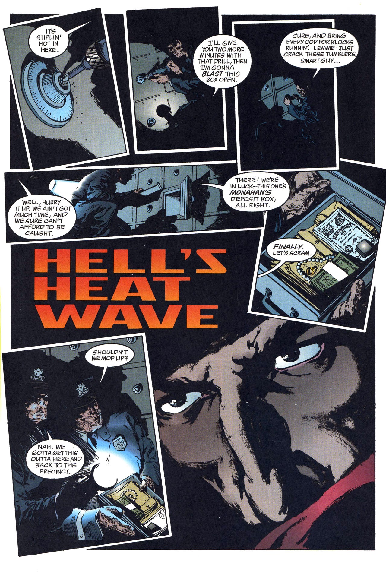 Read online The Shadow: Hell's Heat Wave comic -  Issue #3 - 3