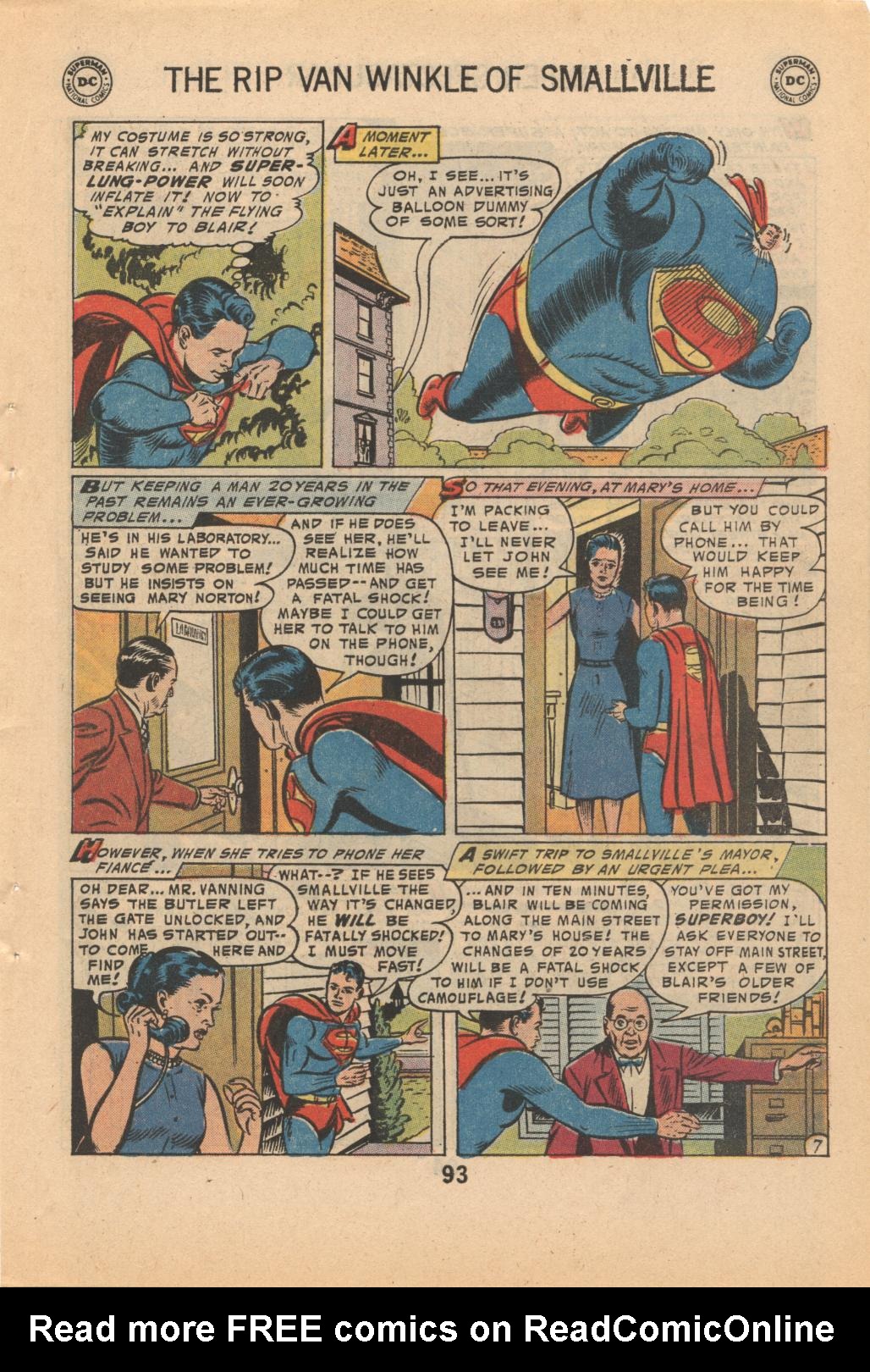 Read online Superboy (1949) comic -  Issue #185 - 94