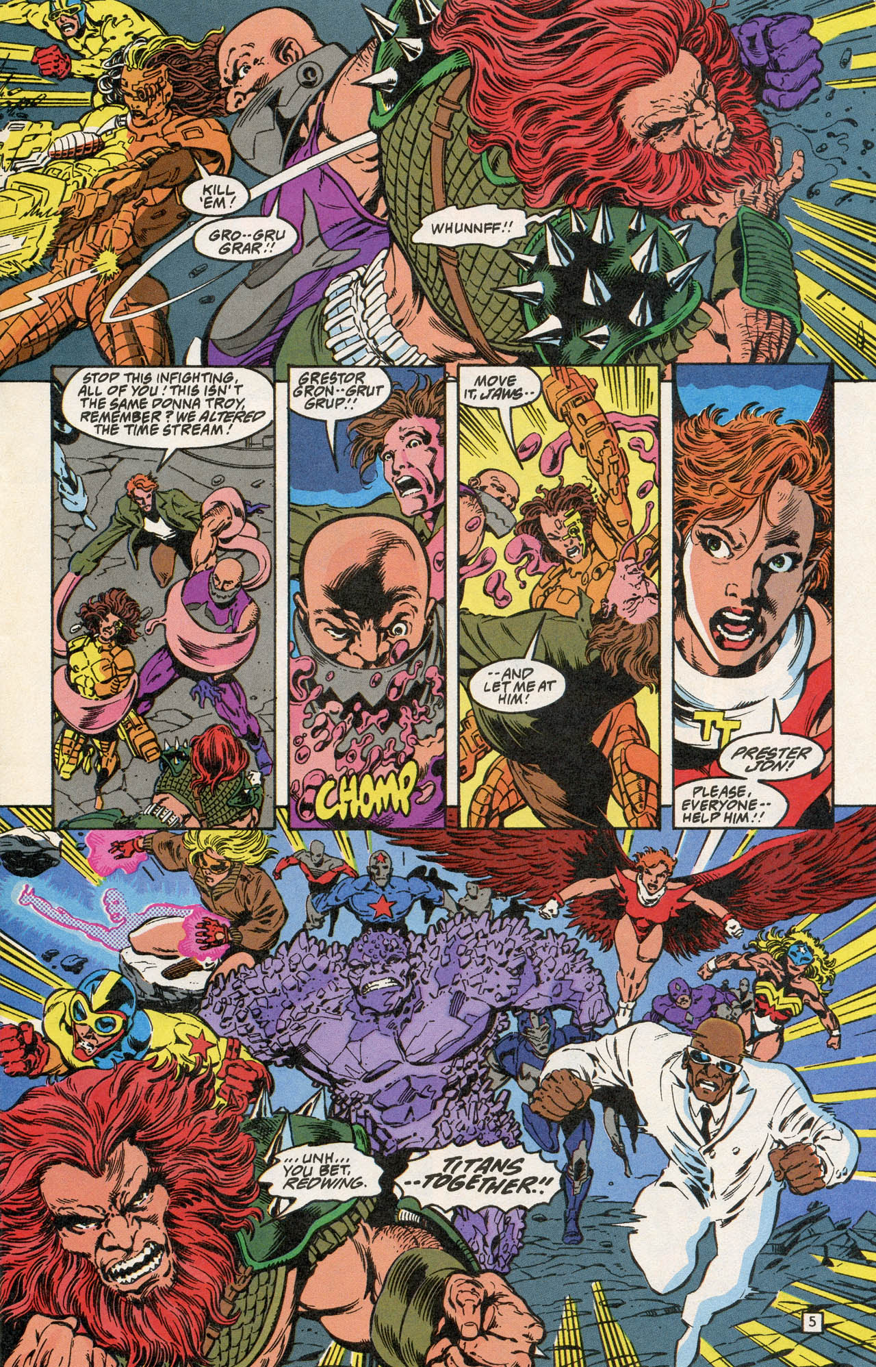 Read online Team Titans comic -  Issue #21 - 6